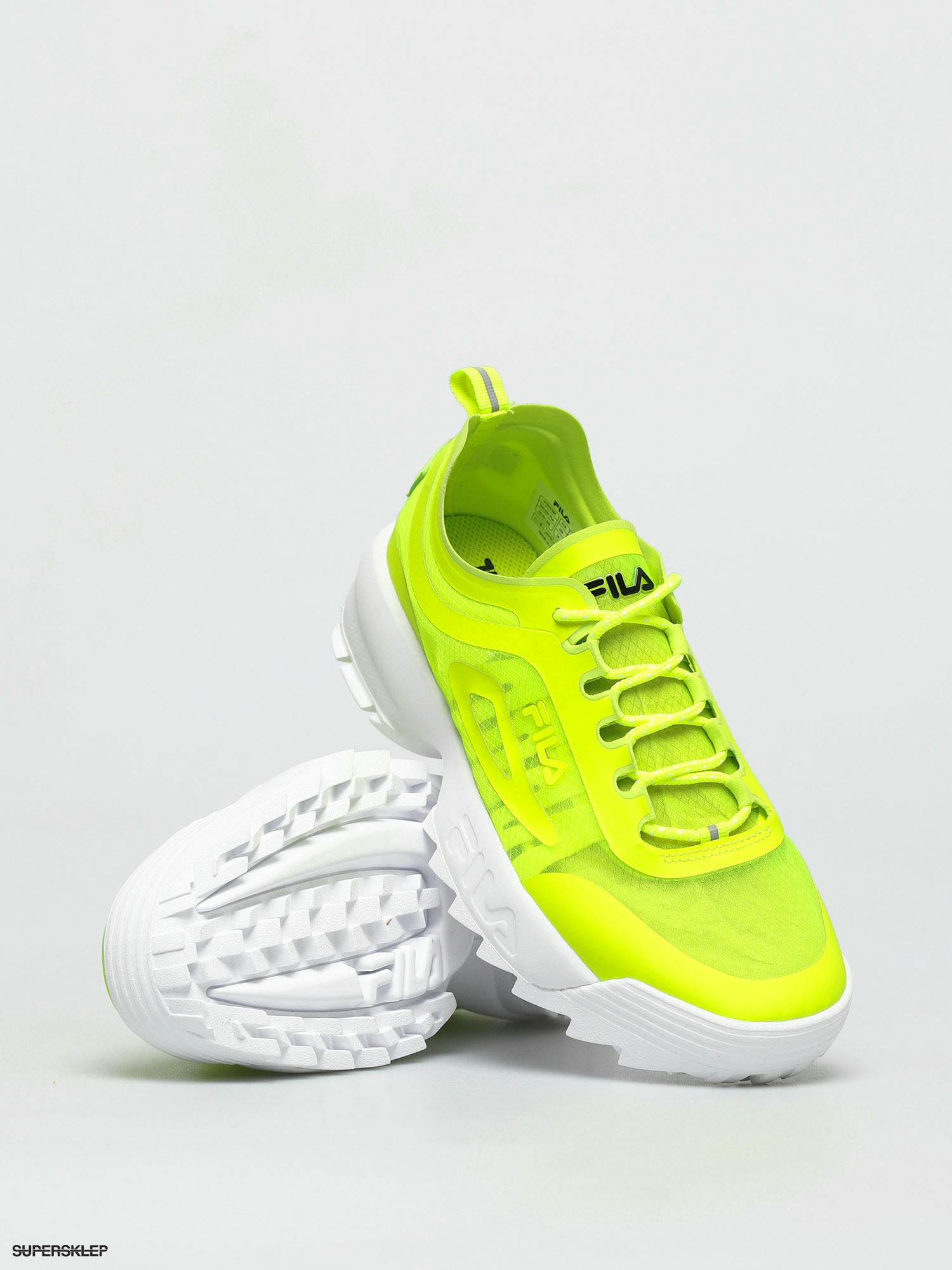 fila neon lime