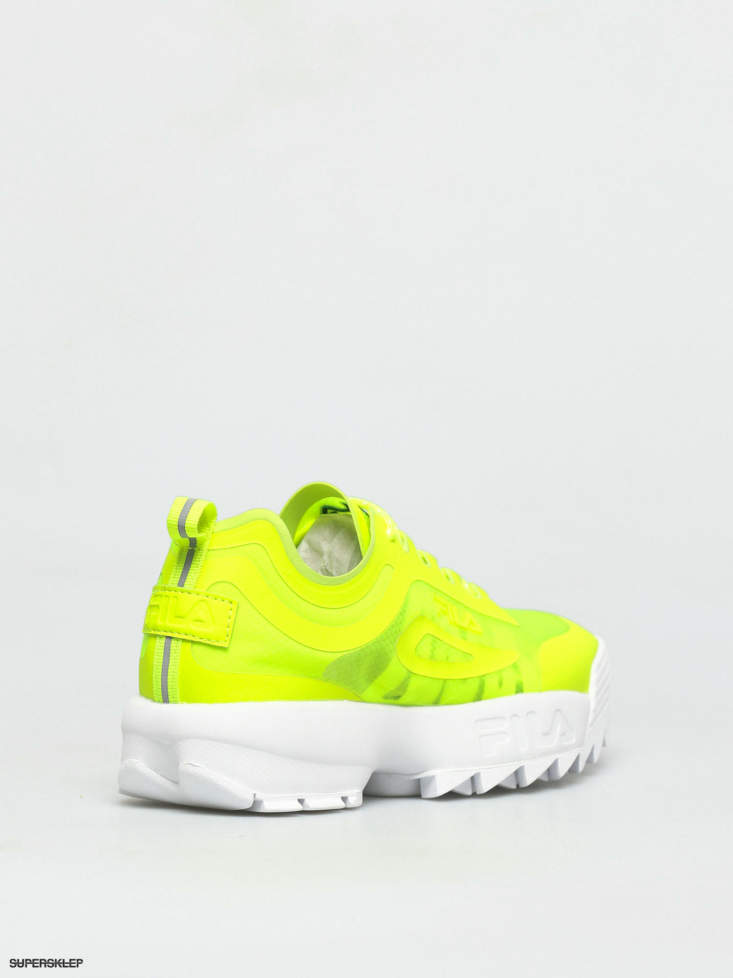 neon green fila disruptor