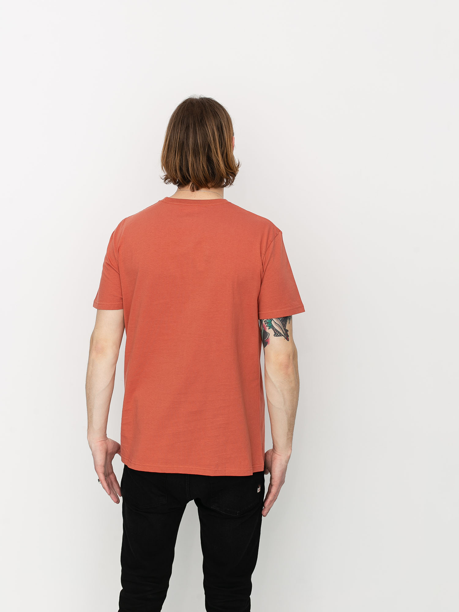 Tričko Quiksilver Words Remain (redwood)