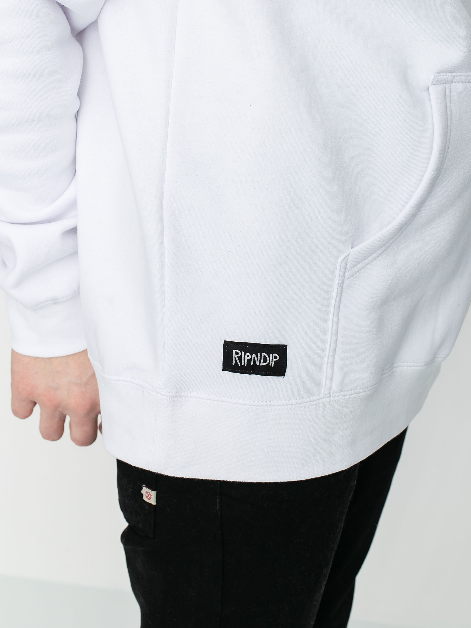 Mikina s kapucí RipNDip Mind Blown HD (white)