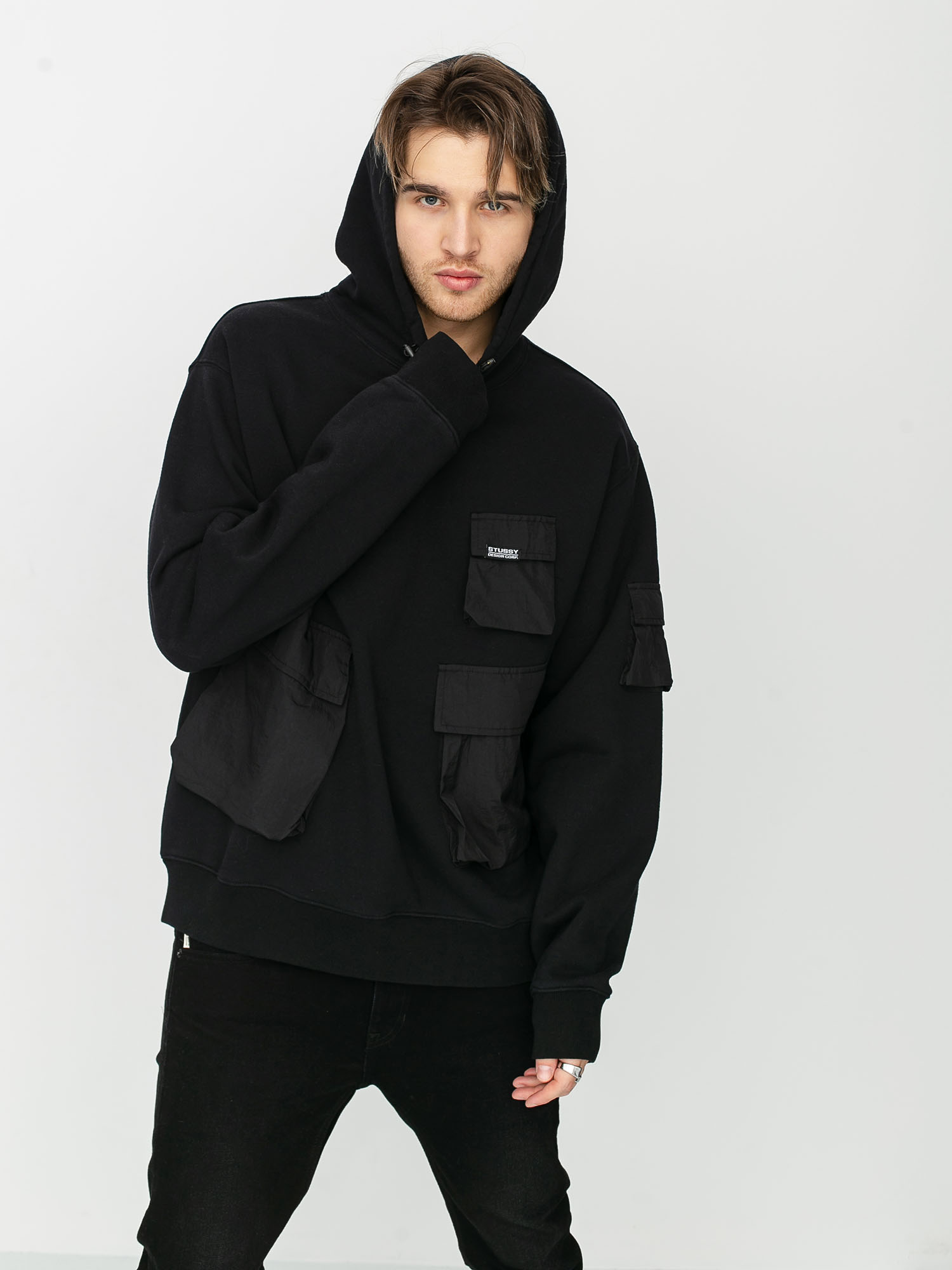 Stussy cargo fleece hood new arrivals