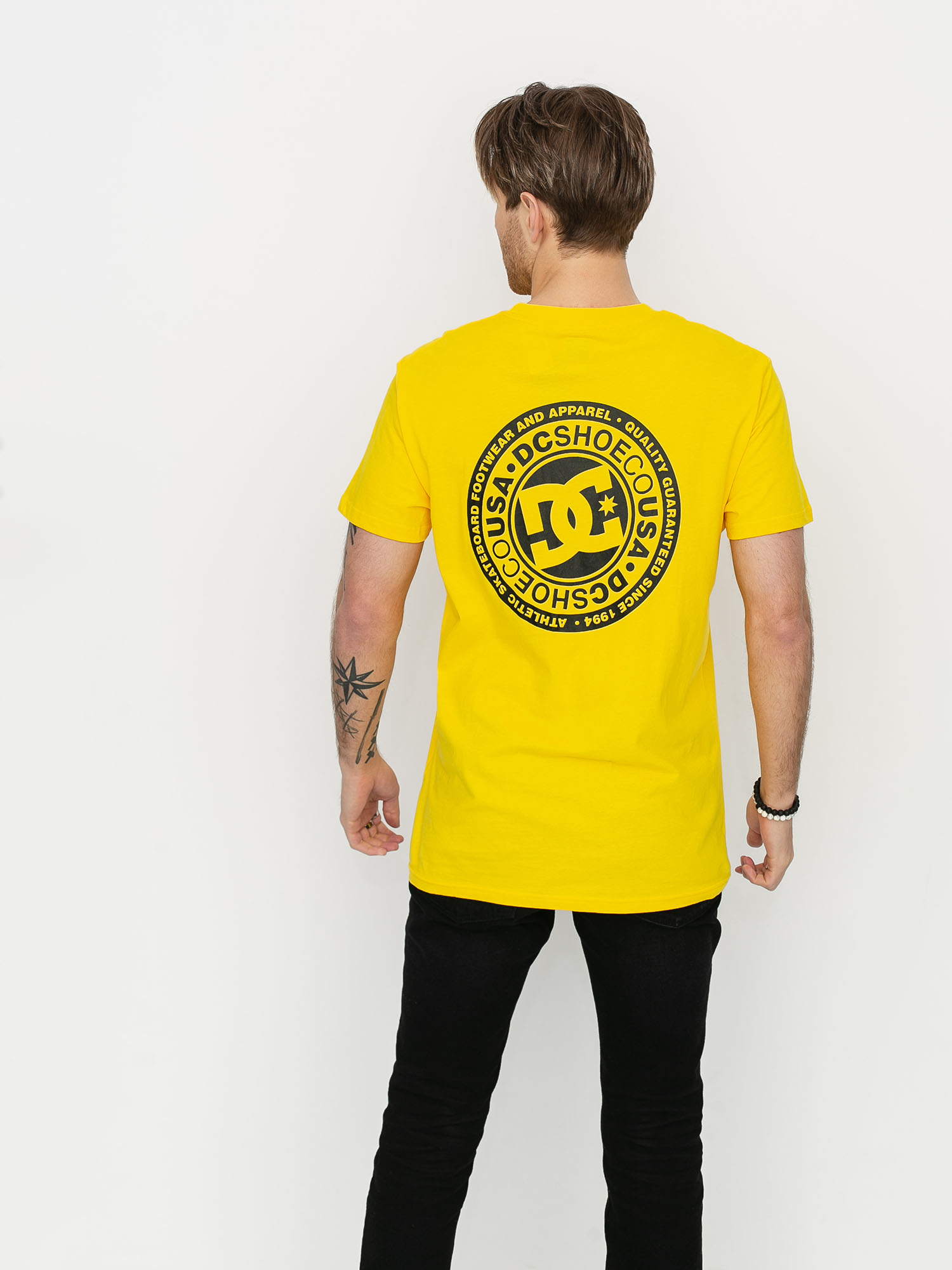 Tričko DC Circle Star Fb 3 (dandelion/black)