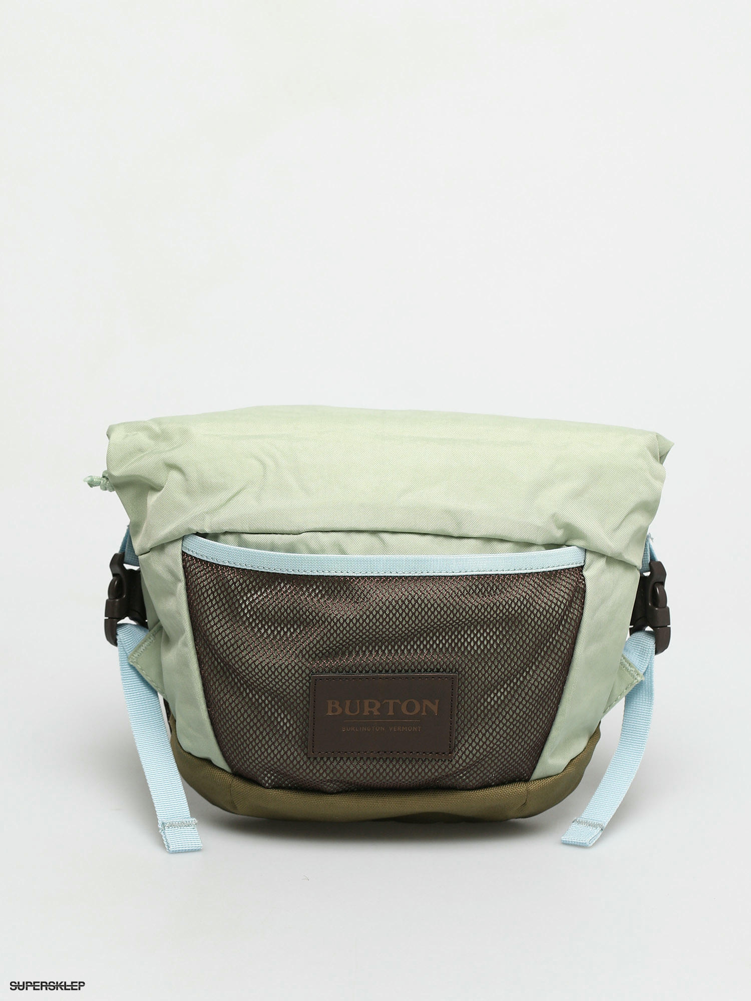 Ta ka Burton Haversack Small Bag sage green crinkle