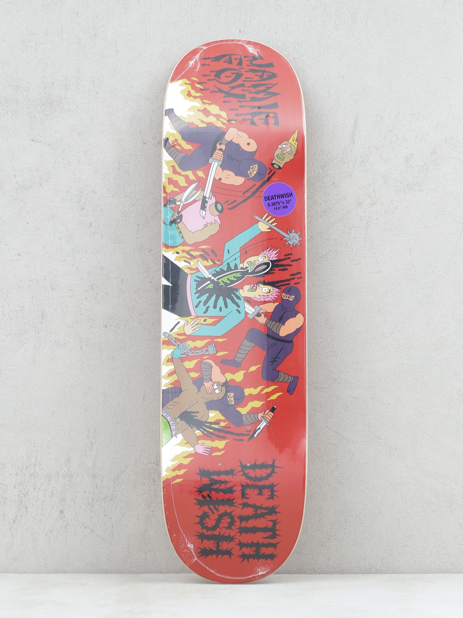 Deska Deathwish Jf Revenge Of The Ninja (red/multi)
