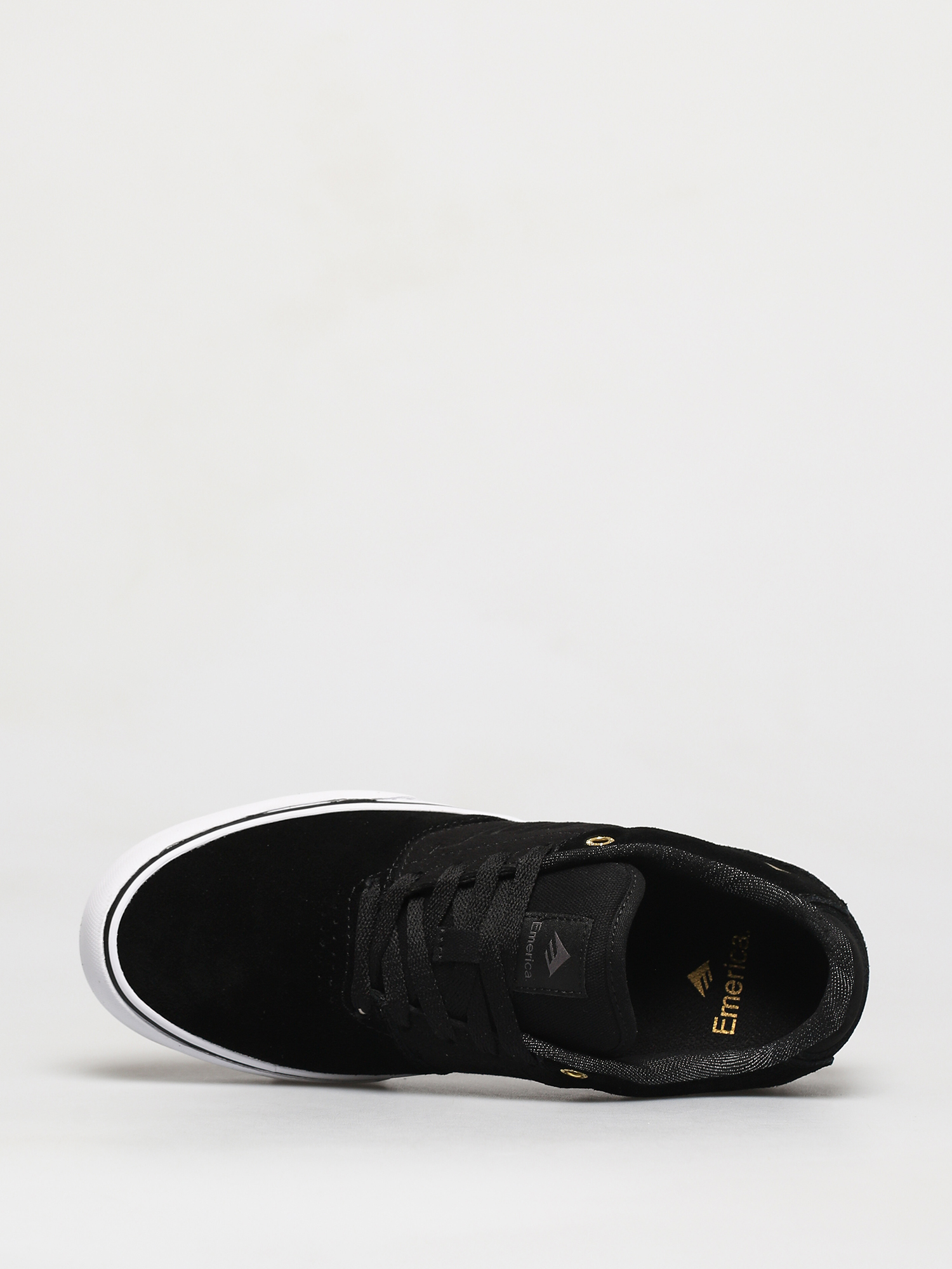 Boty Emerica The Low Vulc (black/gold/white)