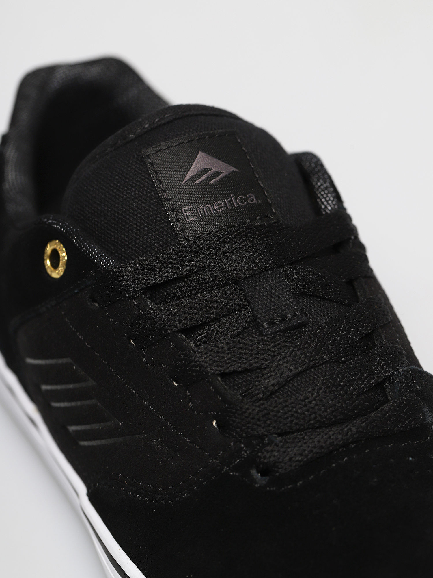 Boty Emerica The Low Vulc (black/gold/white)