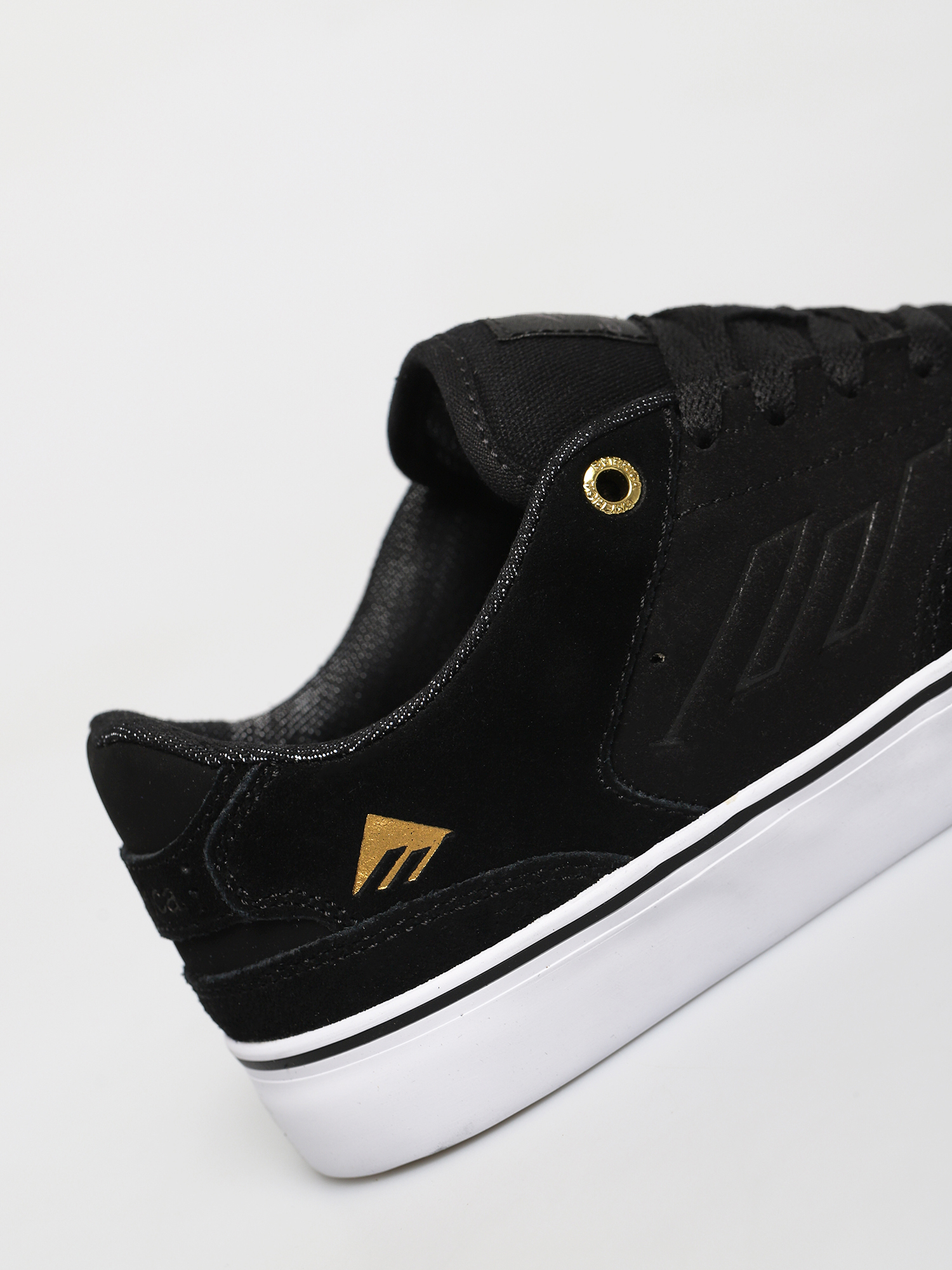 Boty Emerica The Low Vulc (black/gold/white)