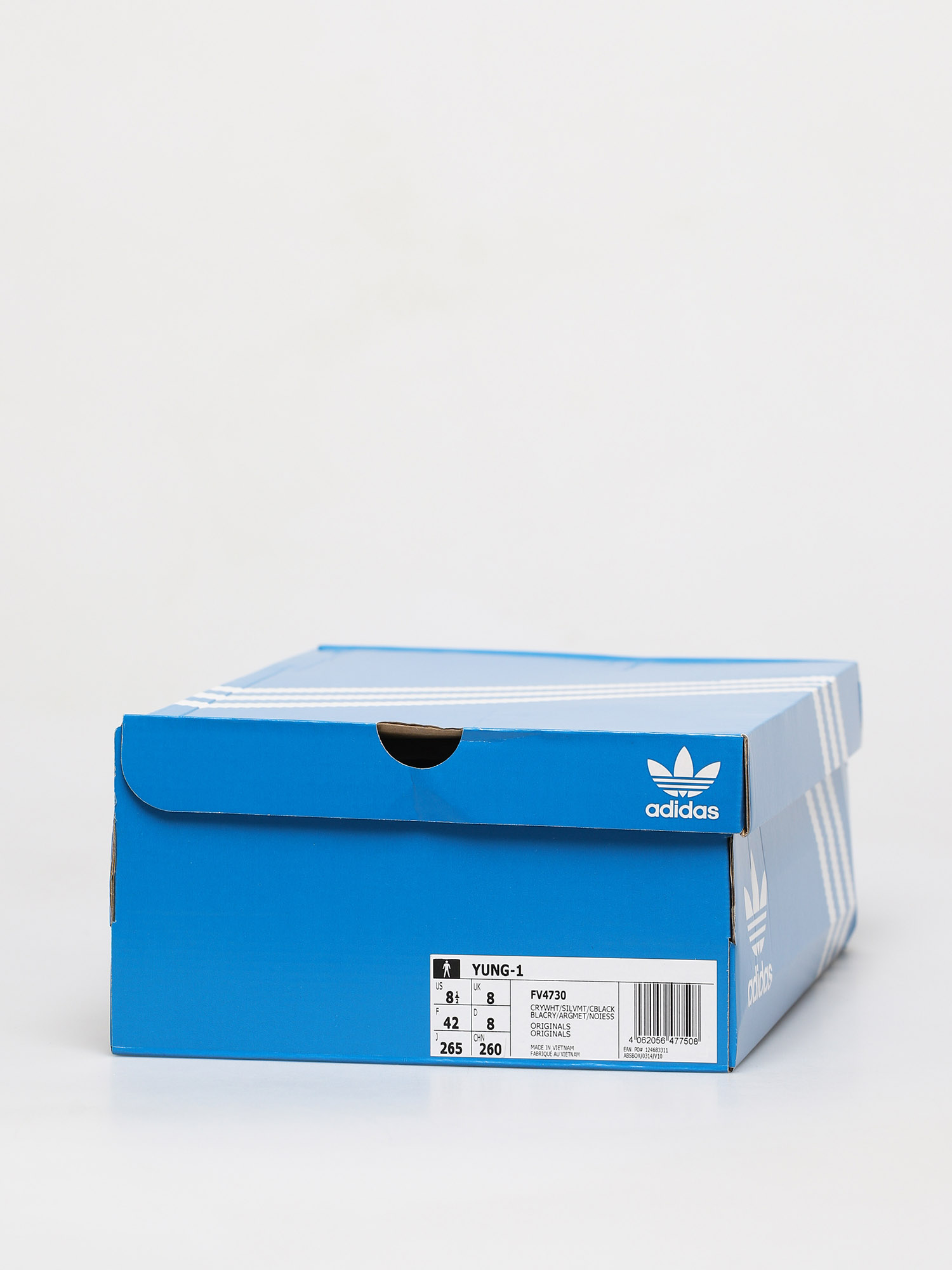 Boty adidas Originals Yung-1 (crystal white/silver met/core black)