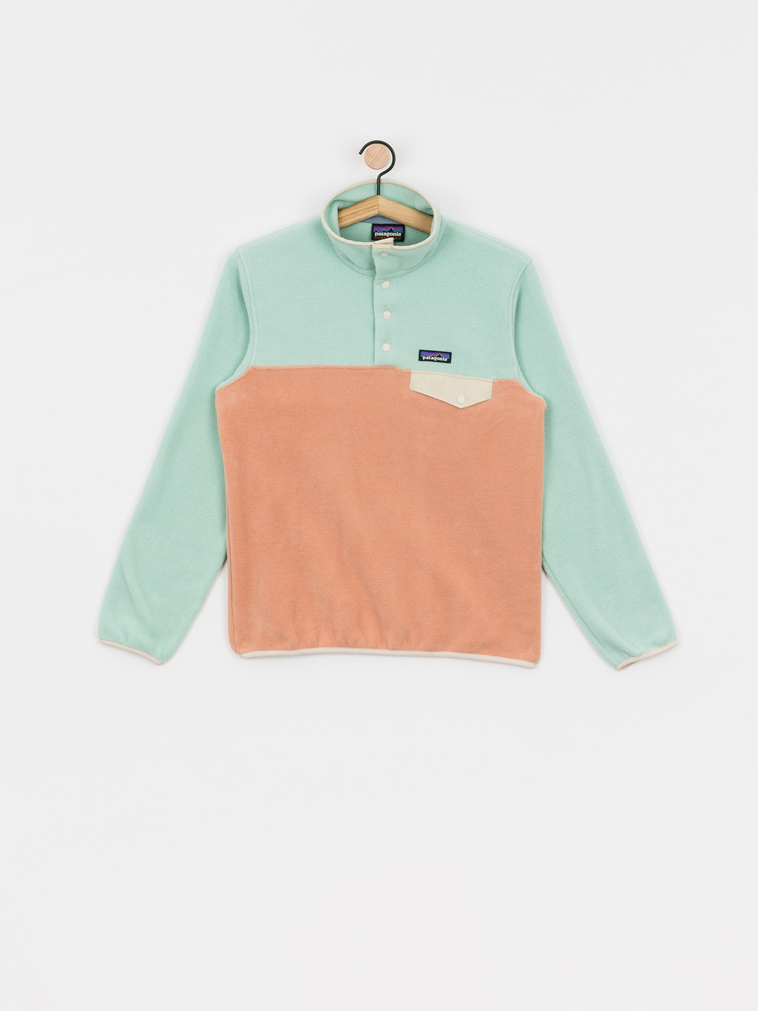 Dámský Fleecová mikina Patagonia Lightweight Synchilla Snap T (scotch pink)