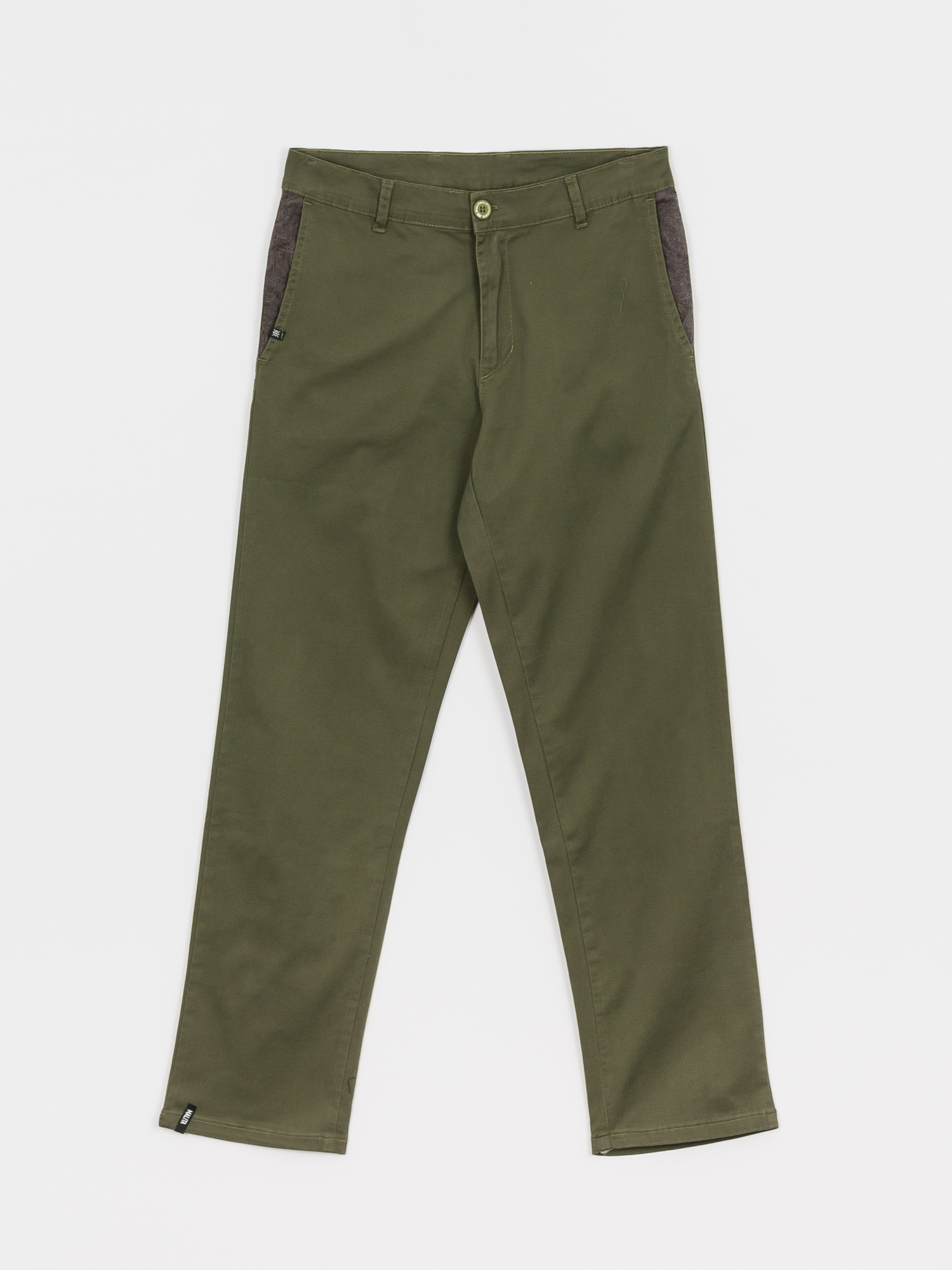 Kalhoty Malita Chino Loose (olive)