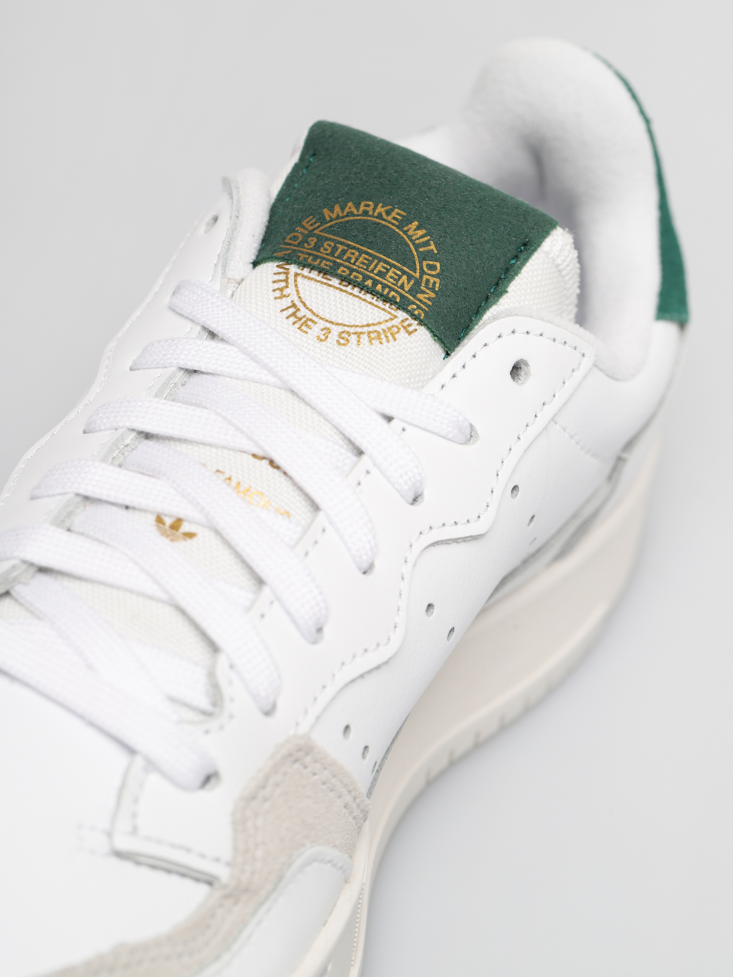 Boty adidas Originals Supercourt (white/white/collegiate green)