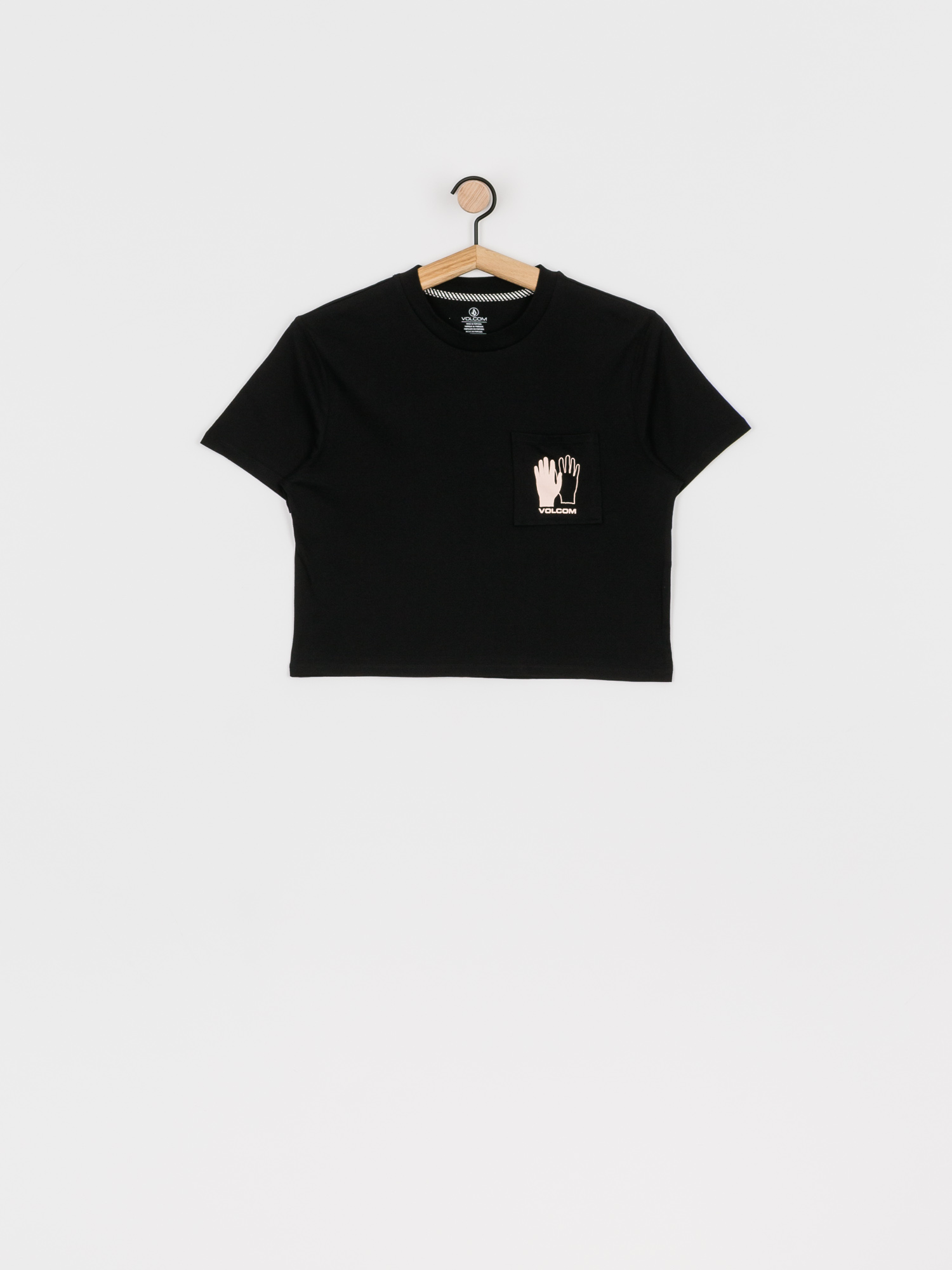 Tričko Volcom Pocket Dial Wmn (black)