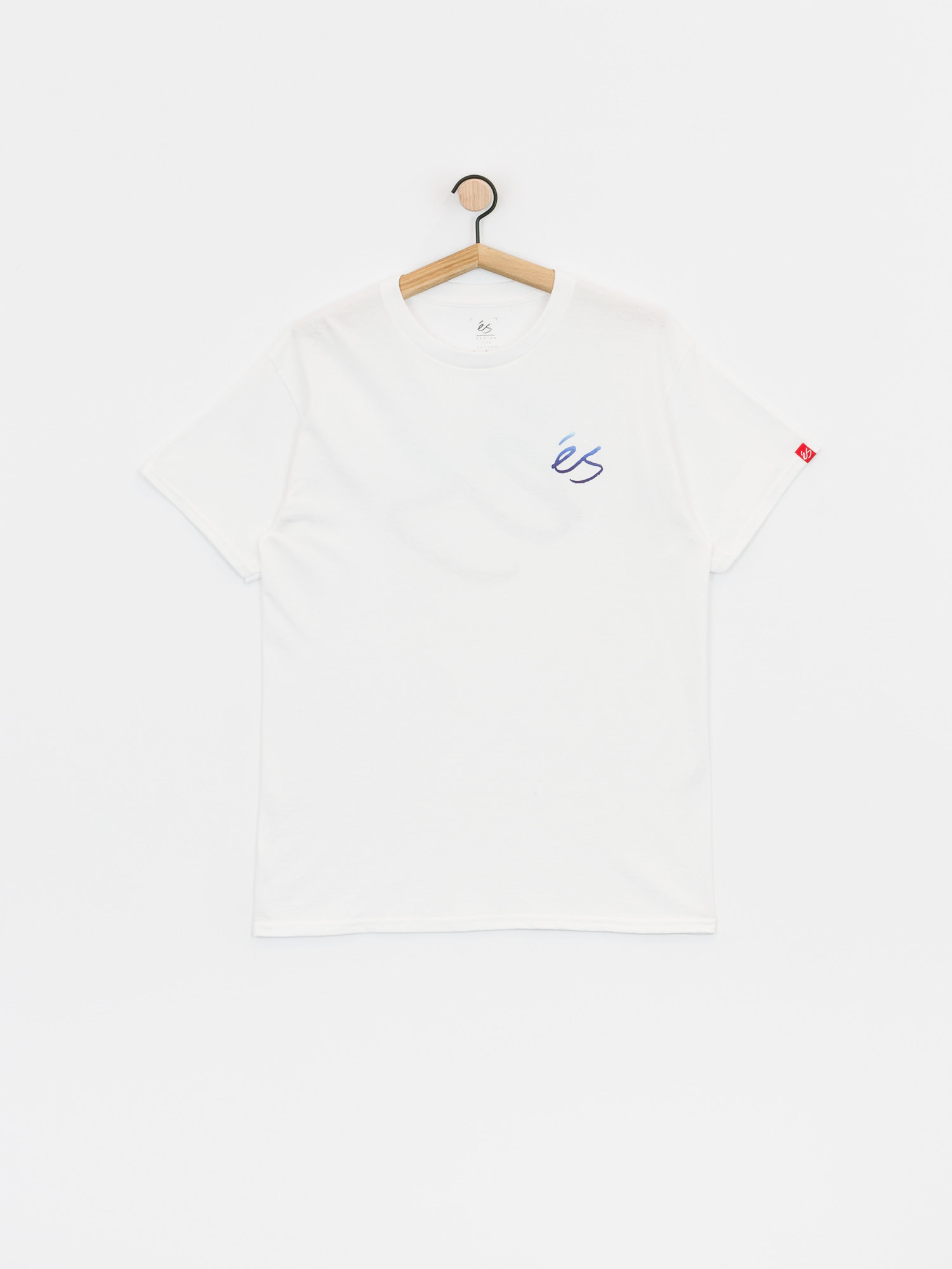 Tričko eS Script Gradient (white)