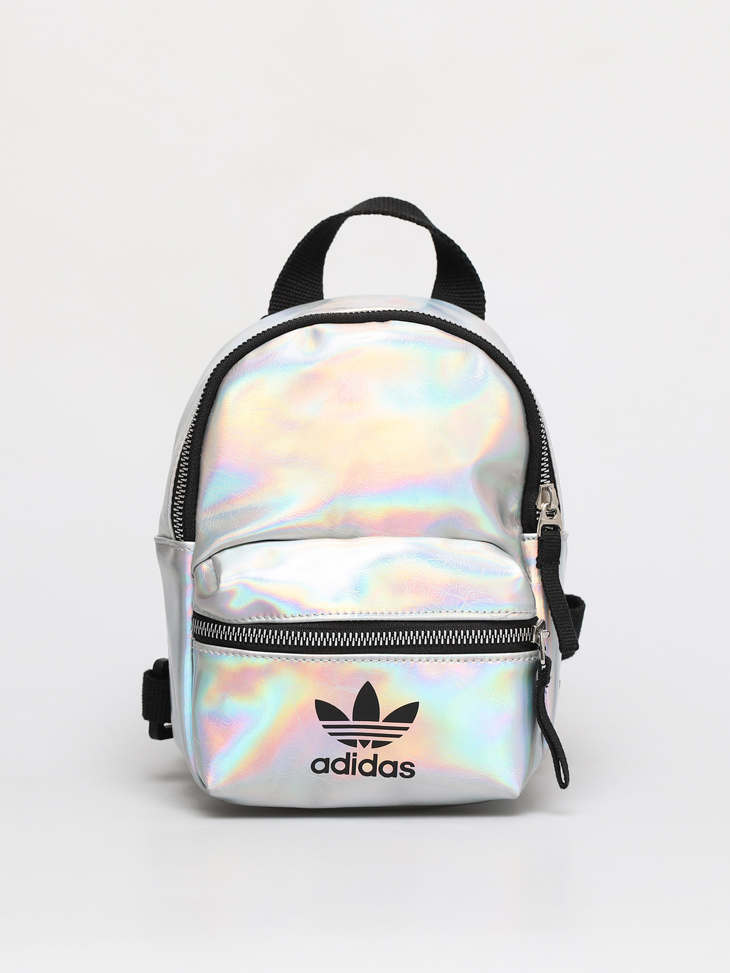 Batoh adidas Originals Bp Mini Pu Wmn (silver met/iridescent)