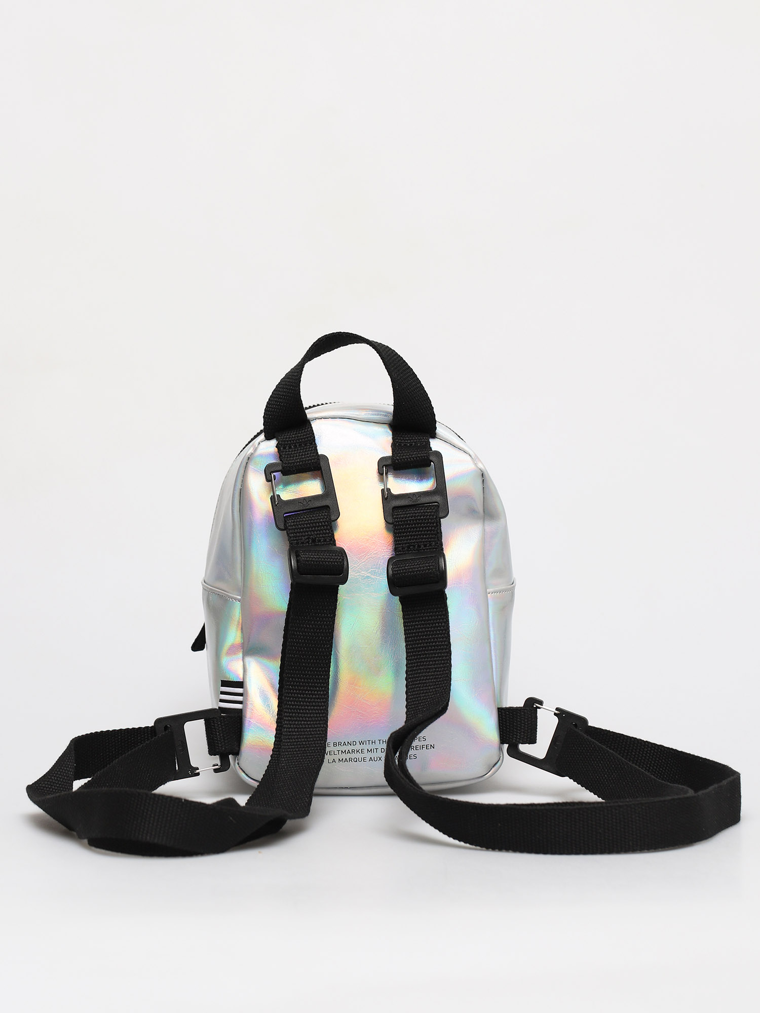 Batoh adidas Originals Bp Mini Pu Wmn (silver met/iridescent)