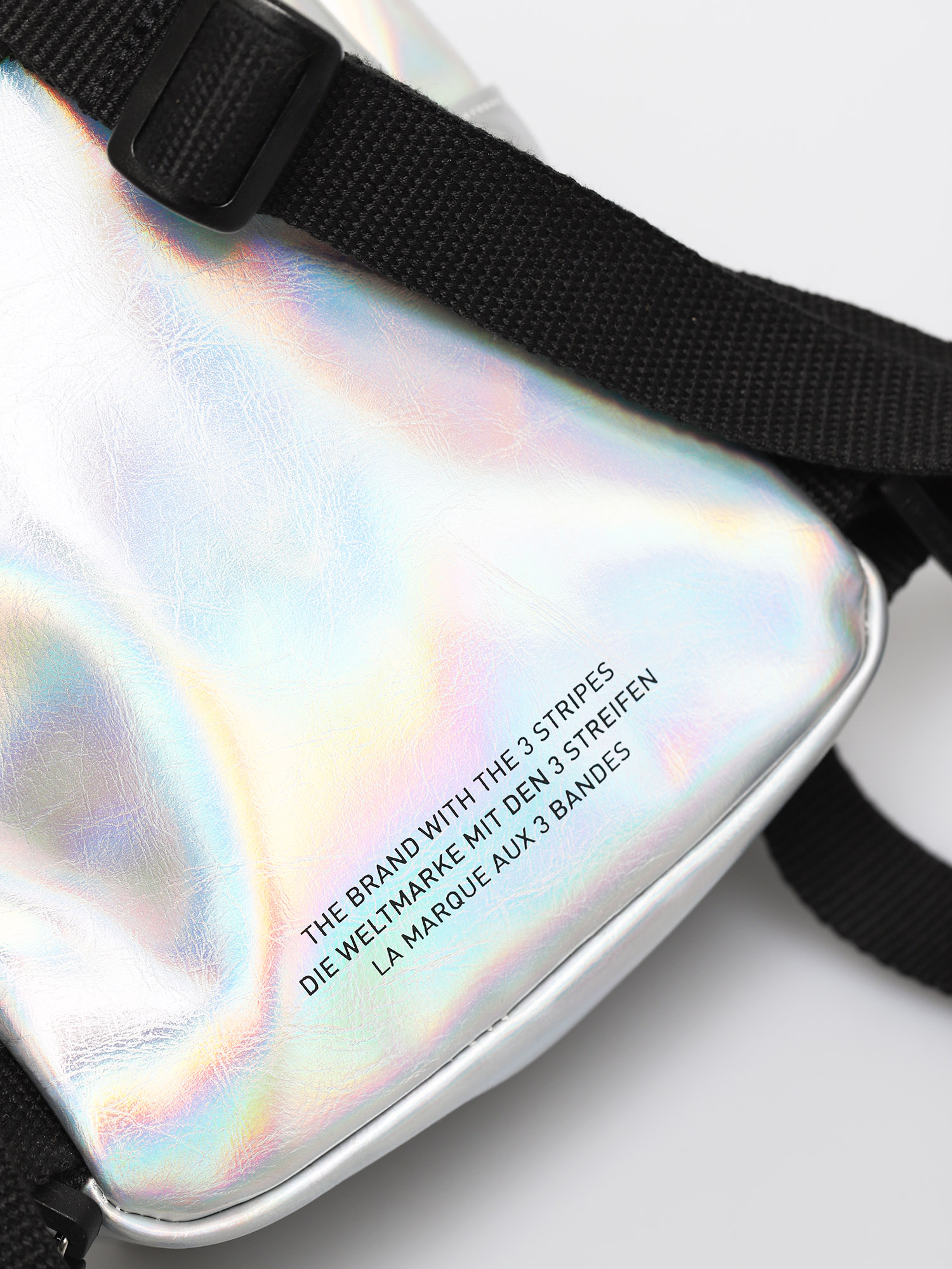 Batoh adidas Originals Bp Mini Pu Wmn (silver met/iridescent)