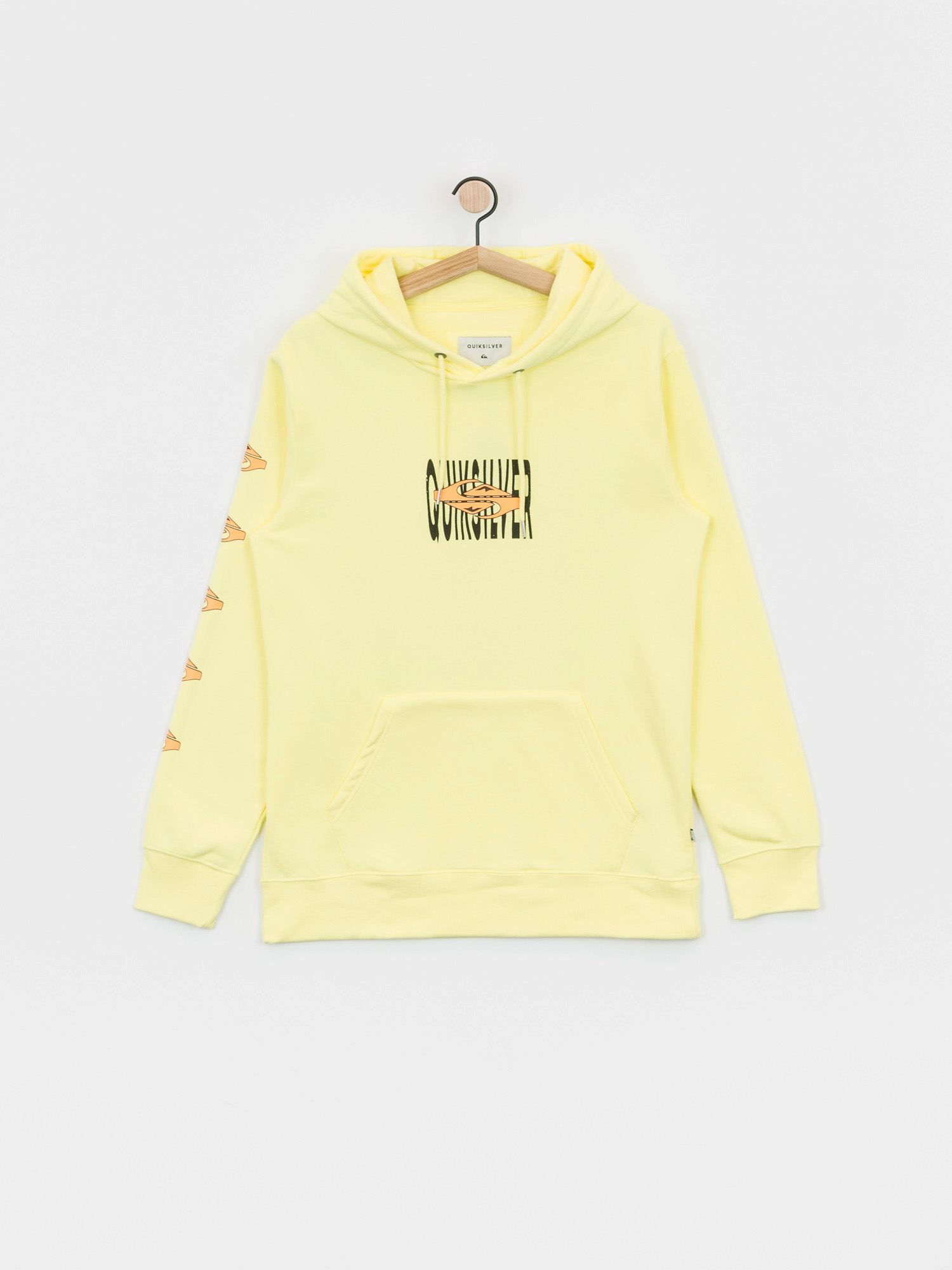 Mikina s kapucí Quiksilver Either Way Screen HD (charlock)