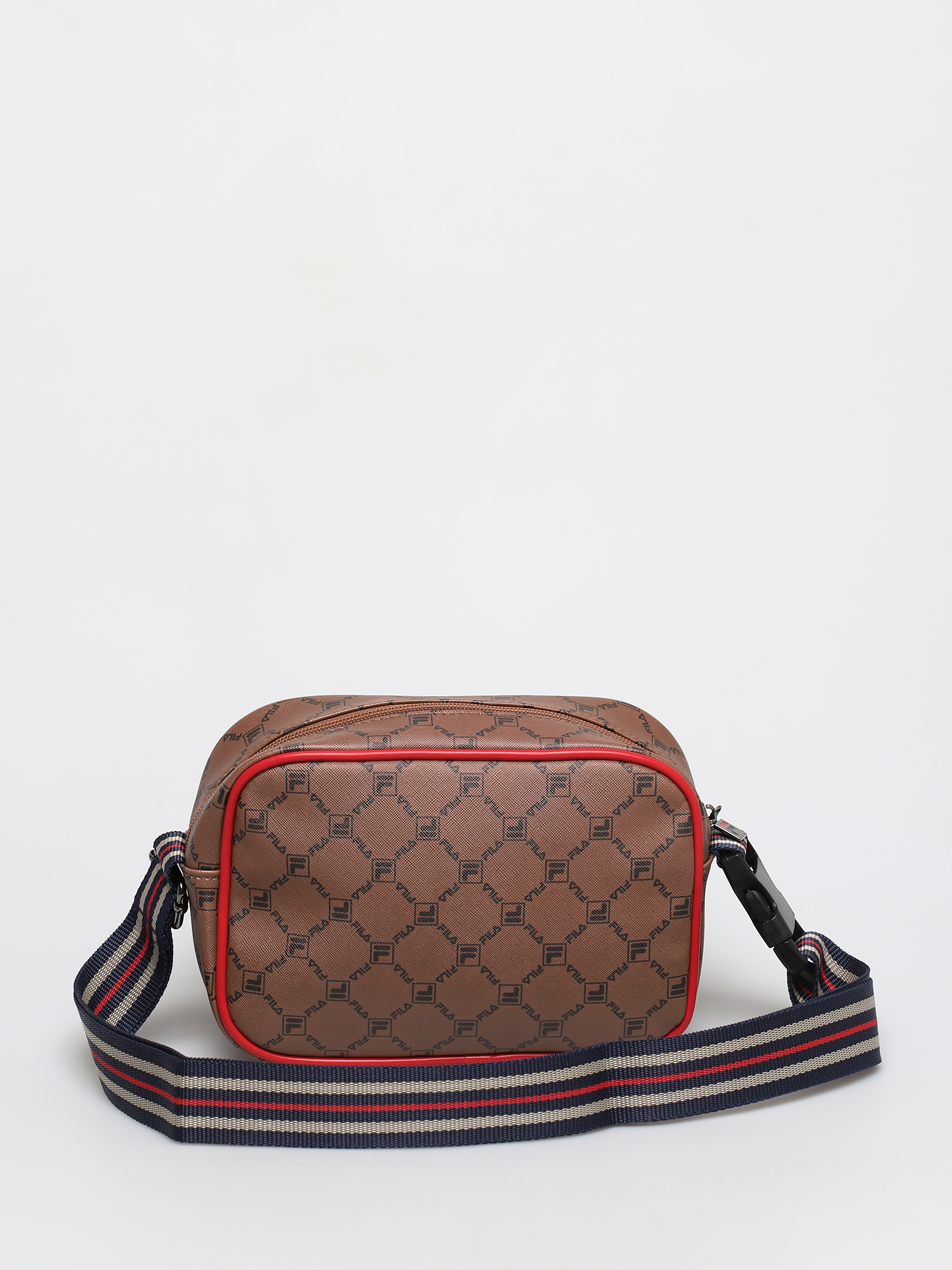 Taška Fila Shoulder Bag New Twist (allover thrush coffee bean)