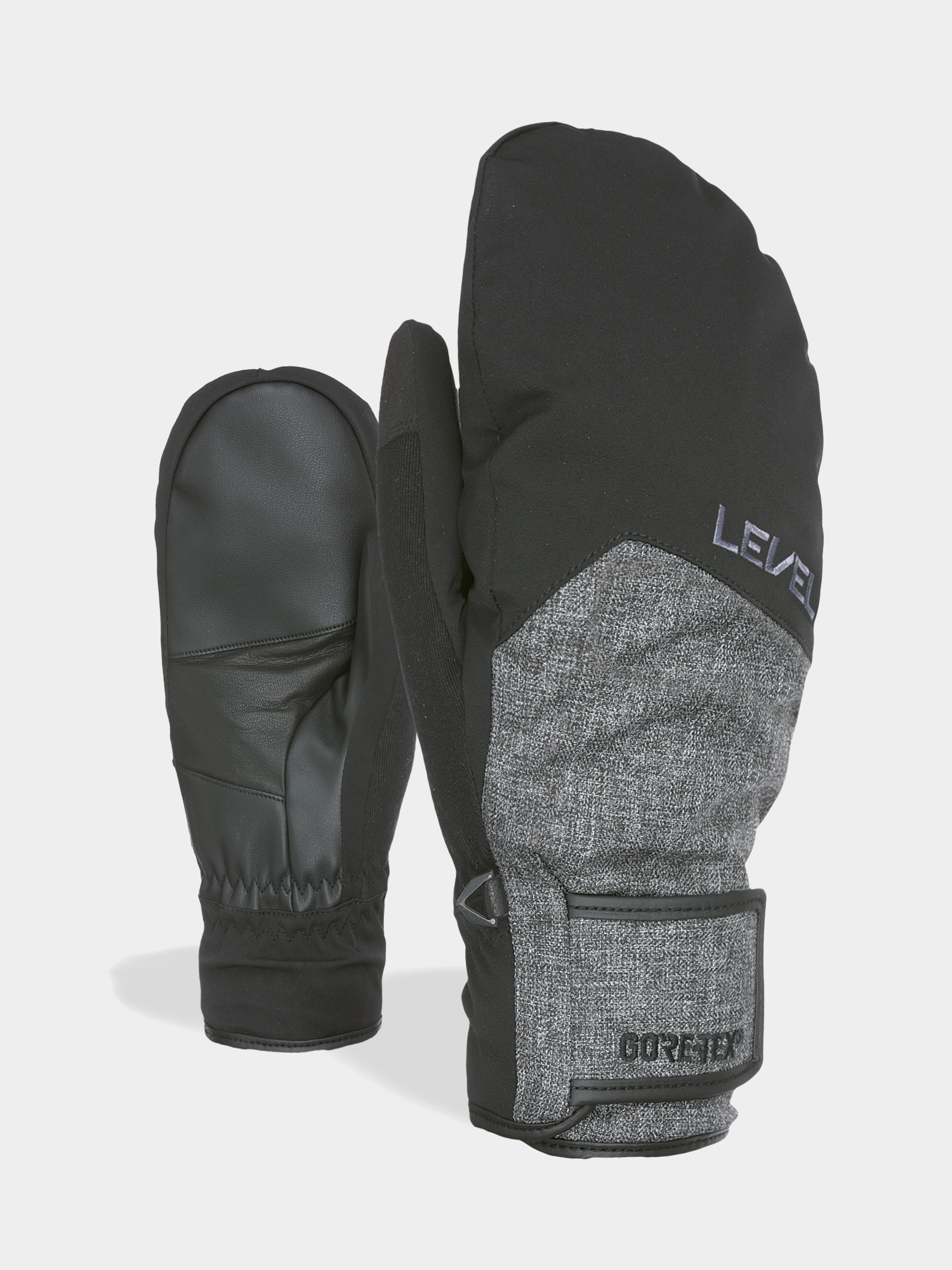 Rukavice Level Rescue Mitt Gore Tex (black grey)