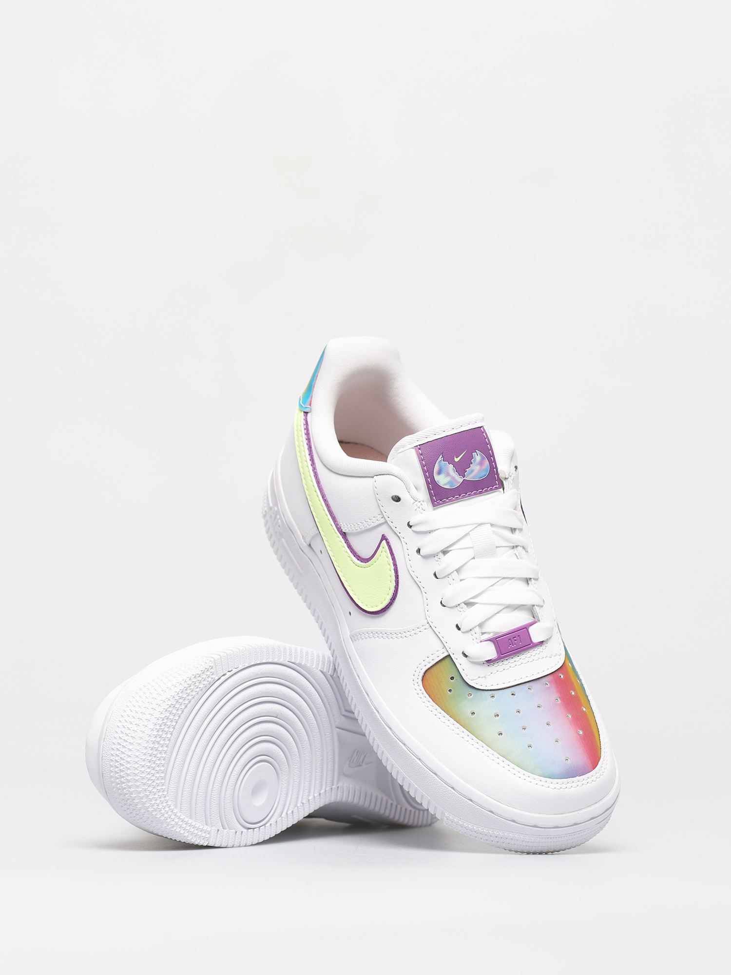Boty Nike Air Force 1 Easter Wmn (white/barely volt hyper blue)