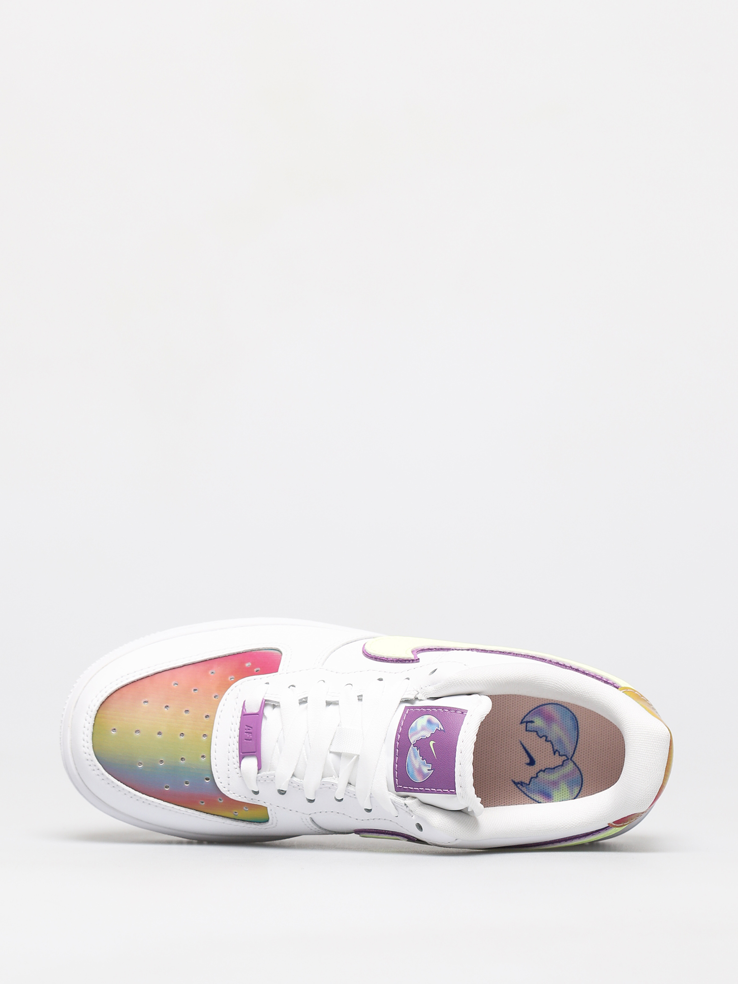 Boty Nike Air Force 1 Easter Wmn (white/barely volt hyper blue)