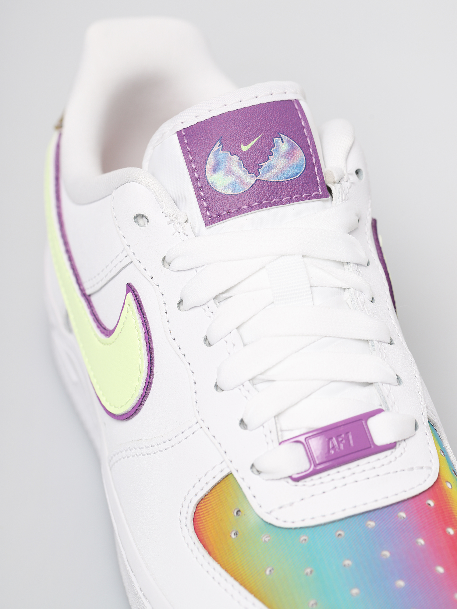 Boty Nike Air Force 1 Easter Wmn (white/barely volt hyper blue)