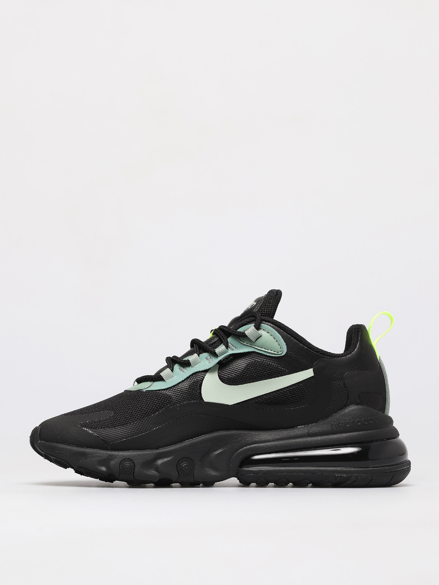 Boty Nike Air Max 270 React (black/pistachio frost silver pine volt)