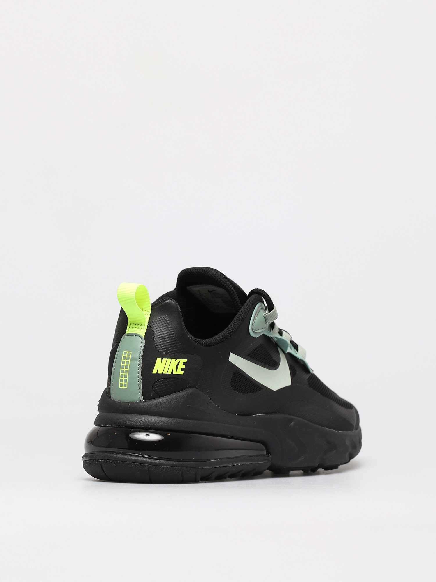 Boty Nike Air Max 270 React (black/pistachio frost silver pine volt)