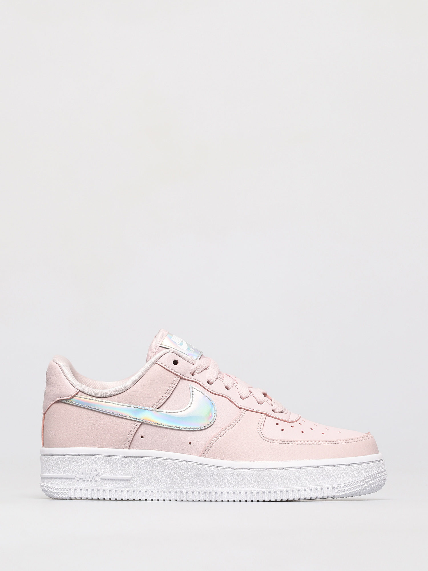 air force 1 07 trainers barely rose irridescent white f