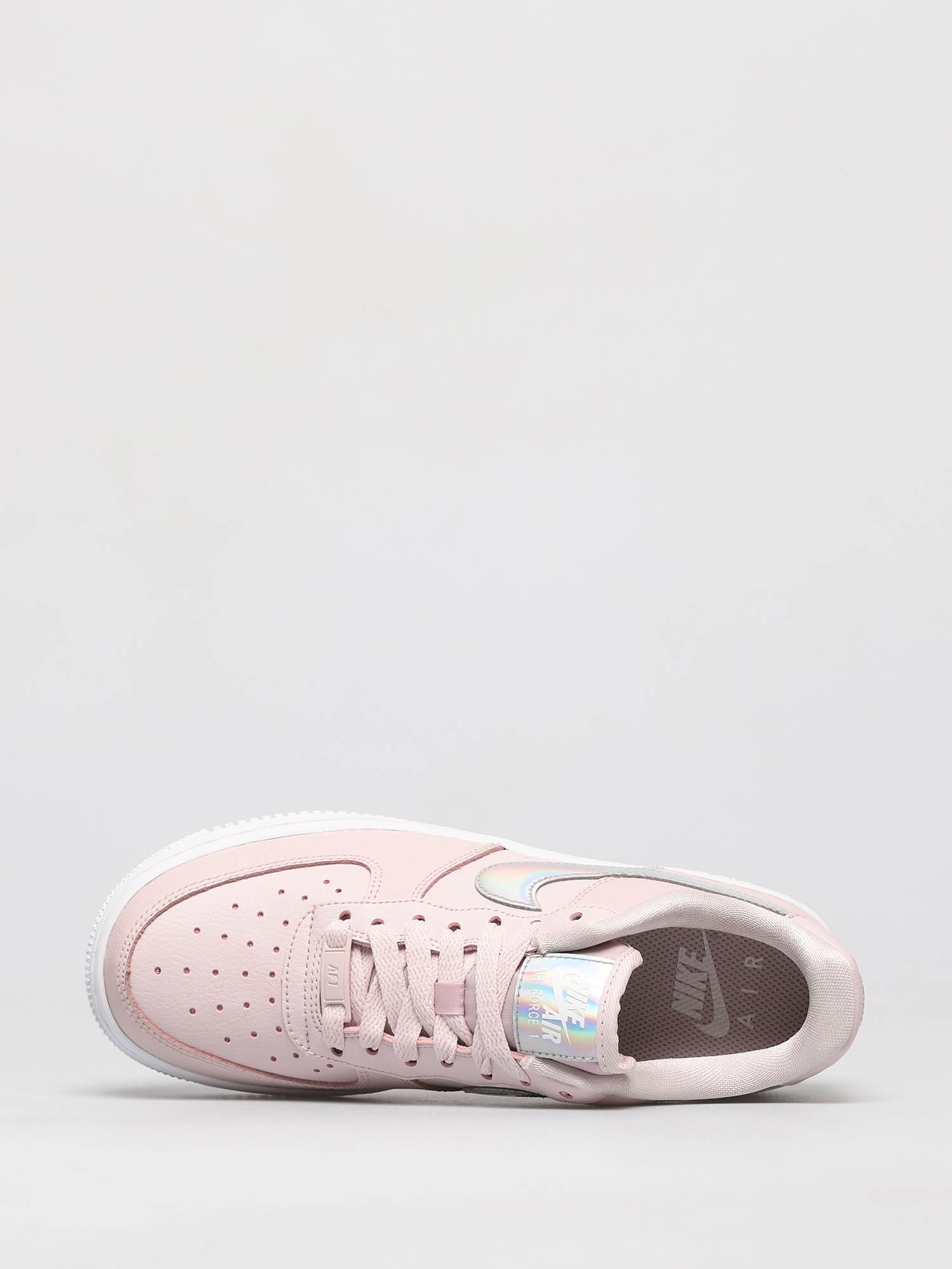 air force 1 07 trainers barely rose irridescent white f