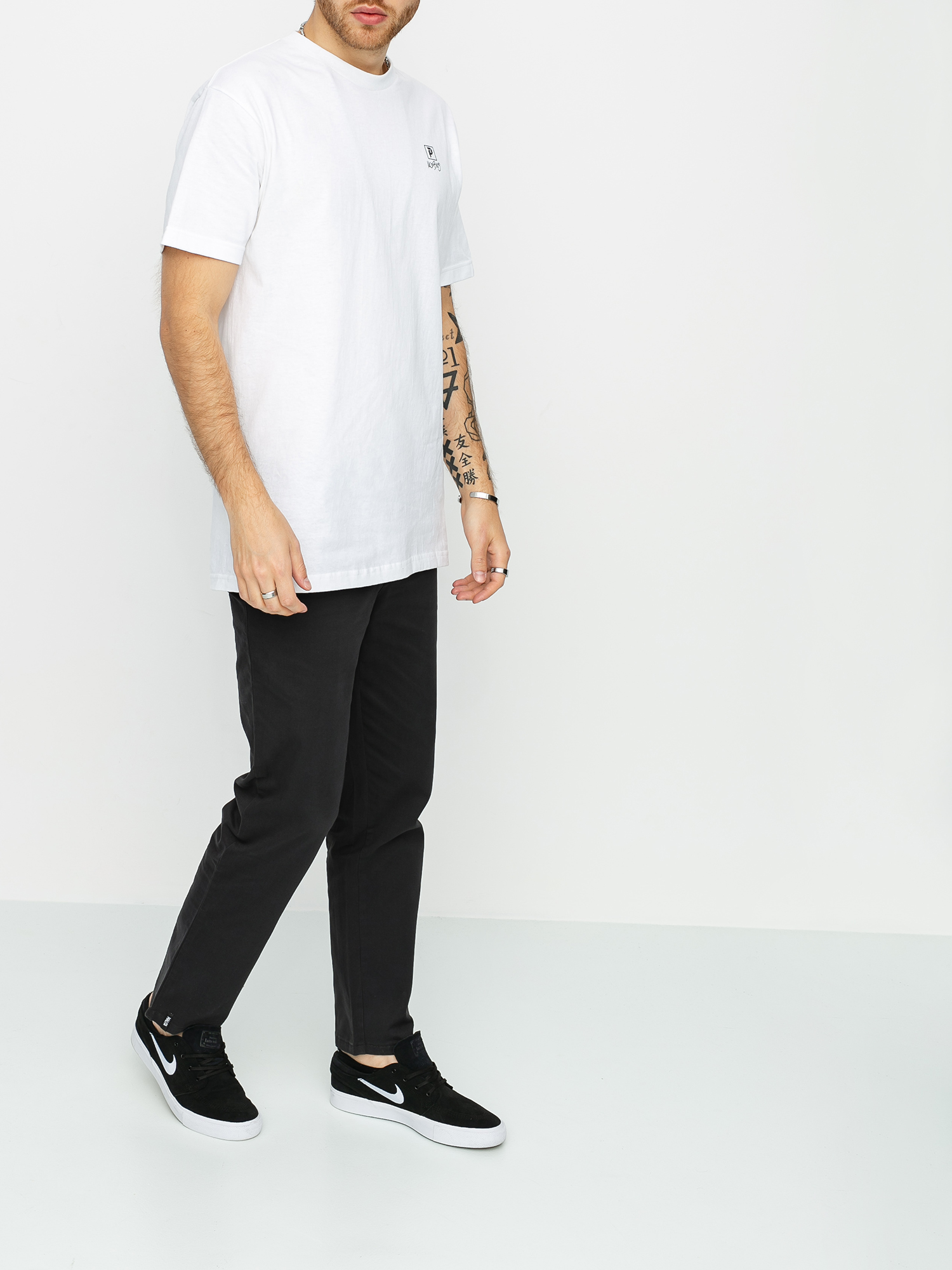 Kalhoty Malita Chino Loose (grafit)
