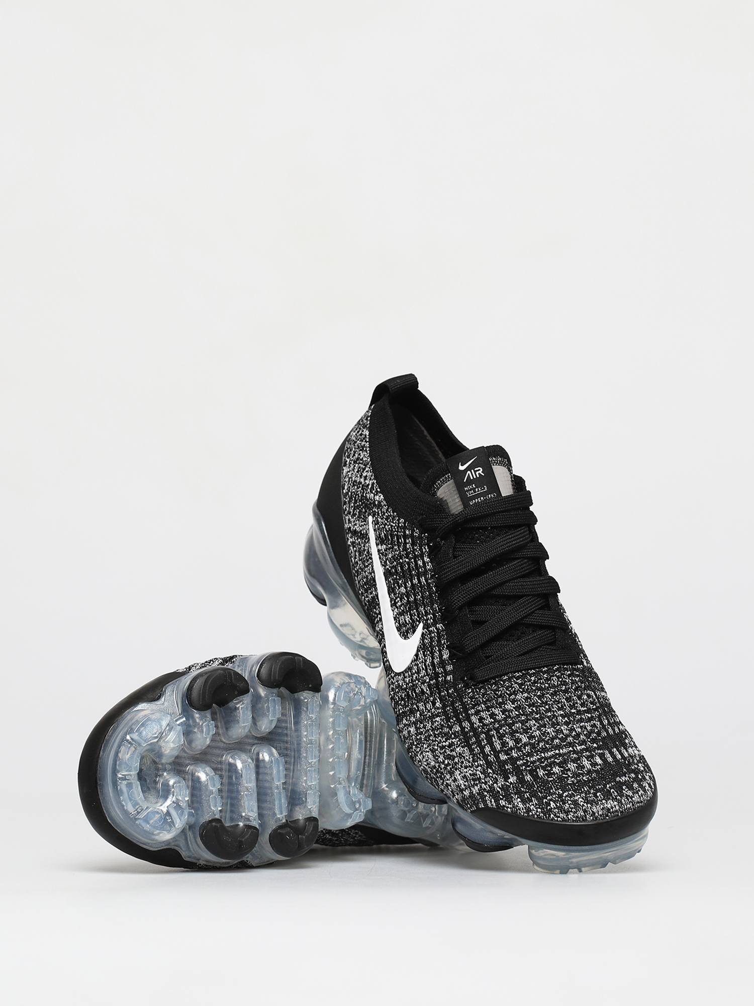 Boty Nike Air VaporMax Flyknit 3 (black/white metallic silver)