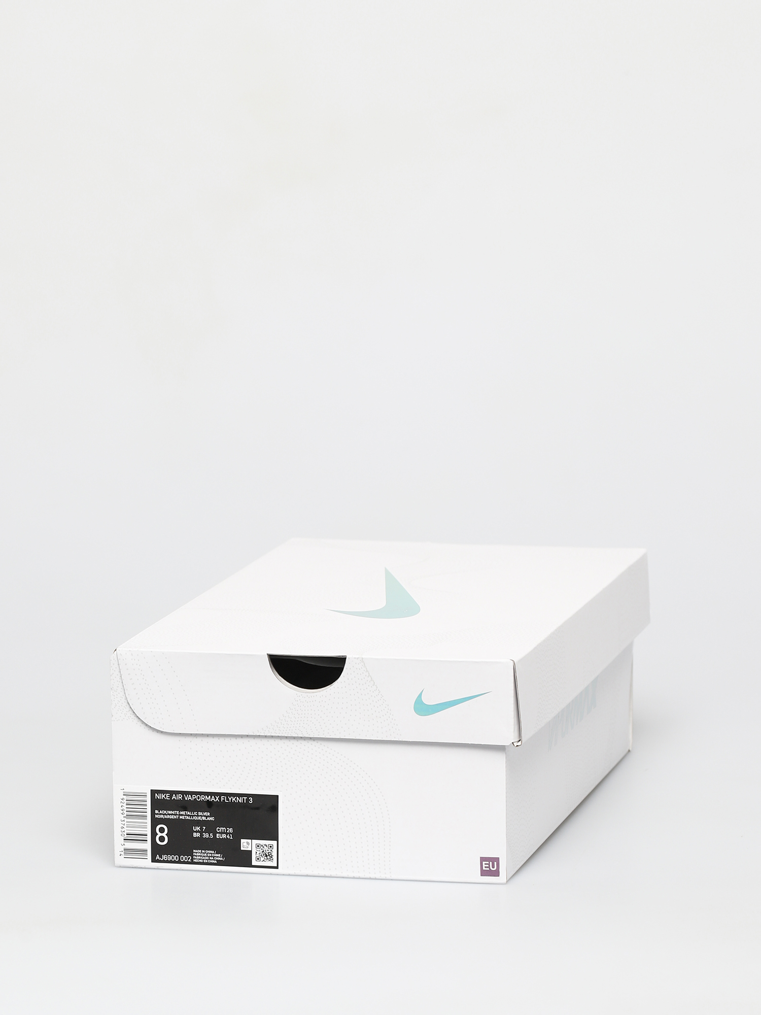 Boty Nike Air VaporMax Flyknit 3 (black/white metallic silver)