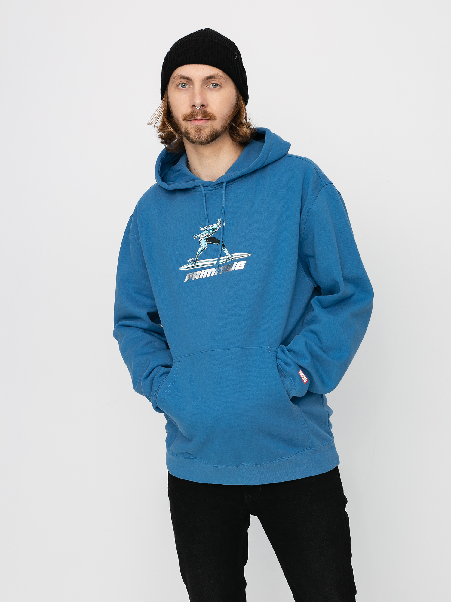 Primitive silver 2025 surfer hoodie