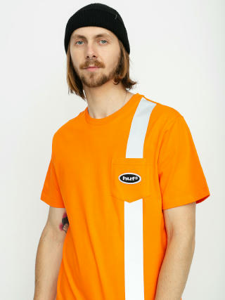 Tričko HUF Safety Pocket (safety orange)