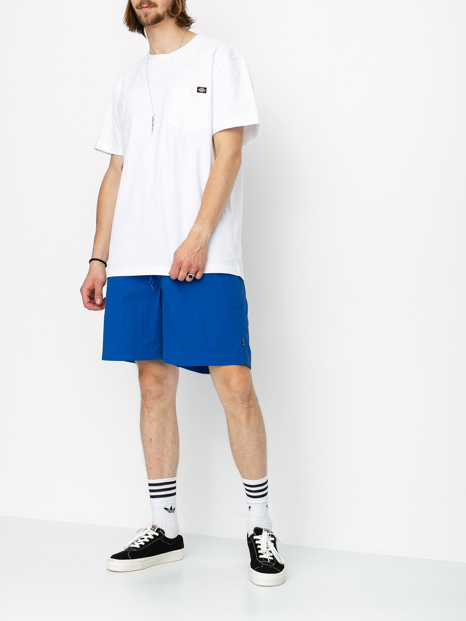 Kraťasy HUF Dwr Fuck It Easy (olympian blue)