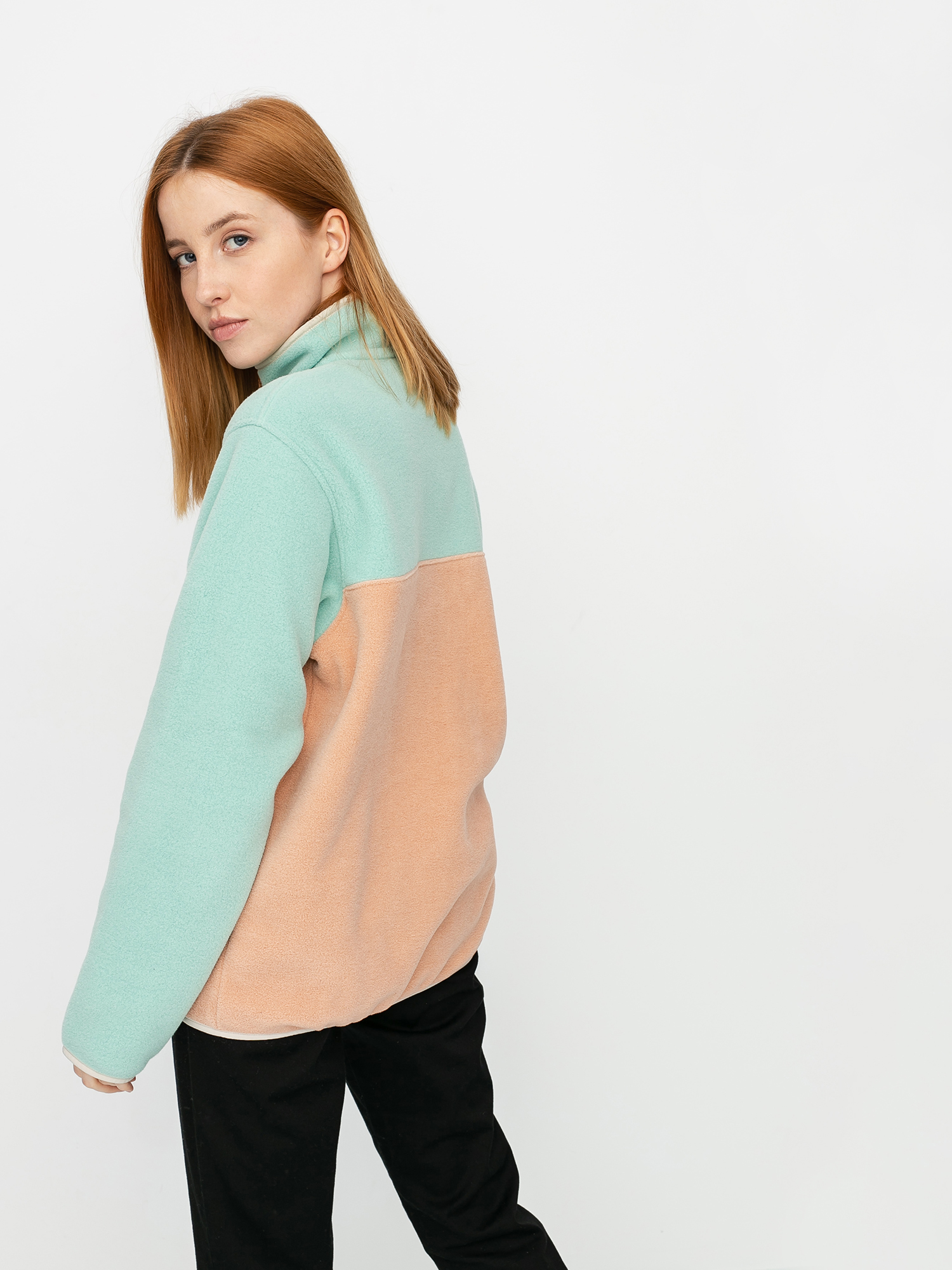 Dámský Fleecová mikina Patagonia Lightweight Synchilla Snap T (scotch pink)