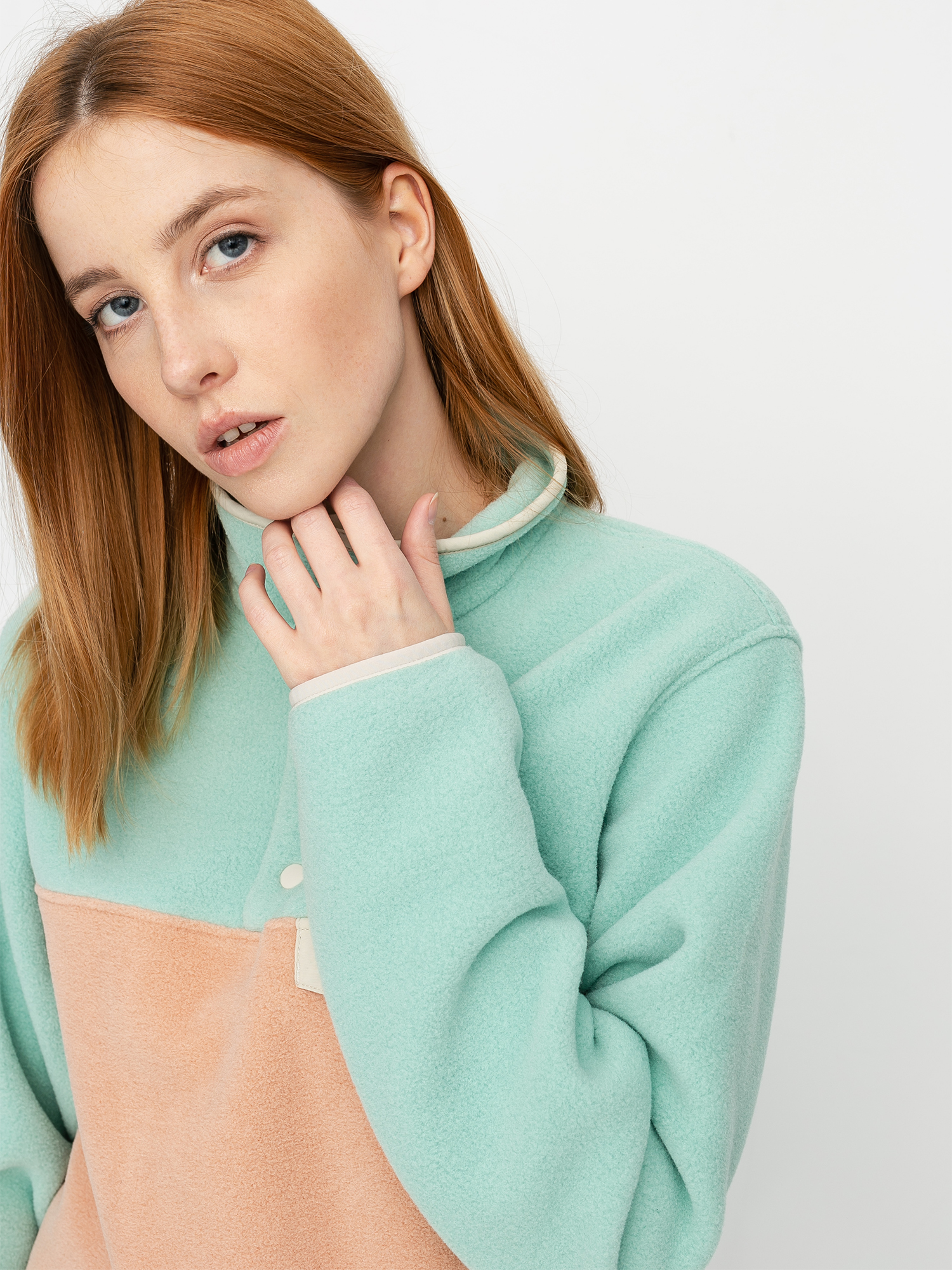 Dámský Fleecová mikina Patagonia Lightweight Synchilla Snap T (scotch pink)