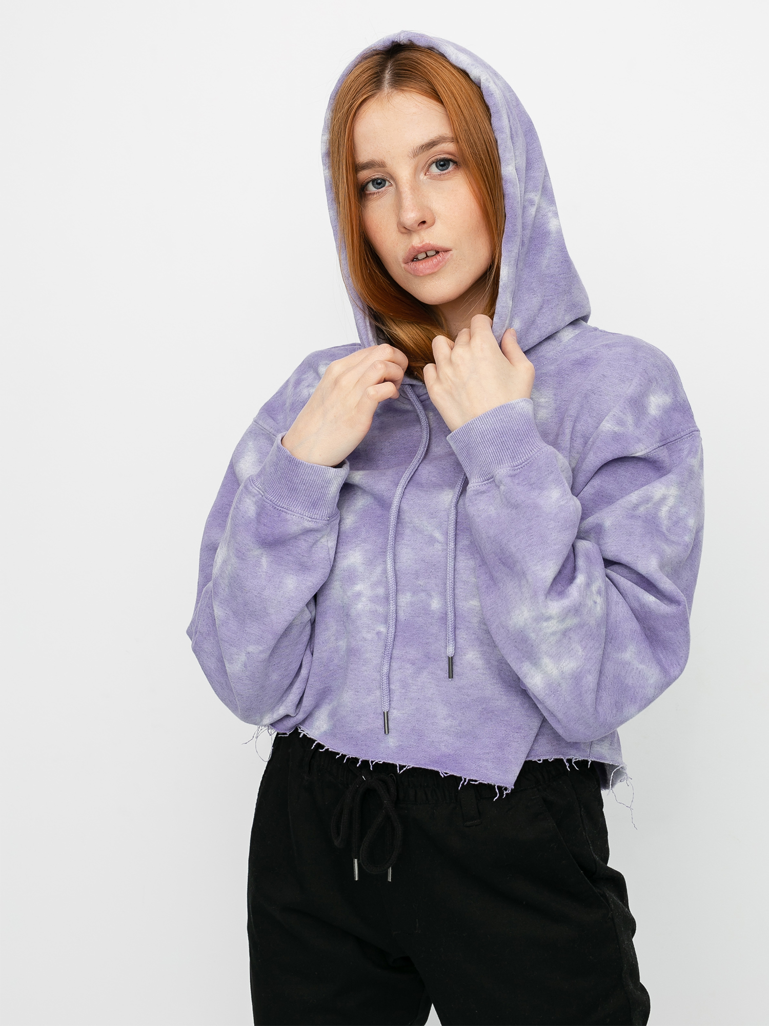 Mikina s kapucí Volcom Clouded HD Wmn (multi)