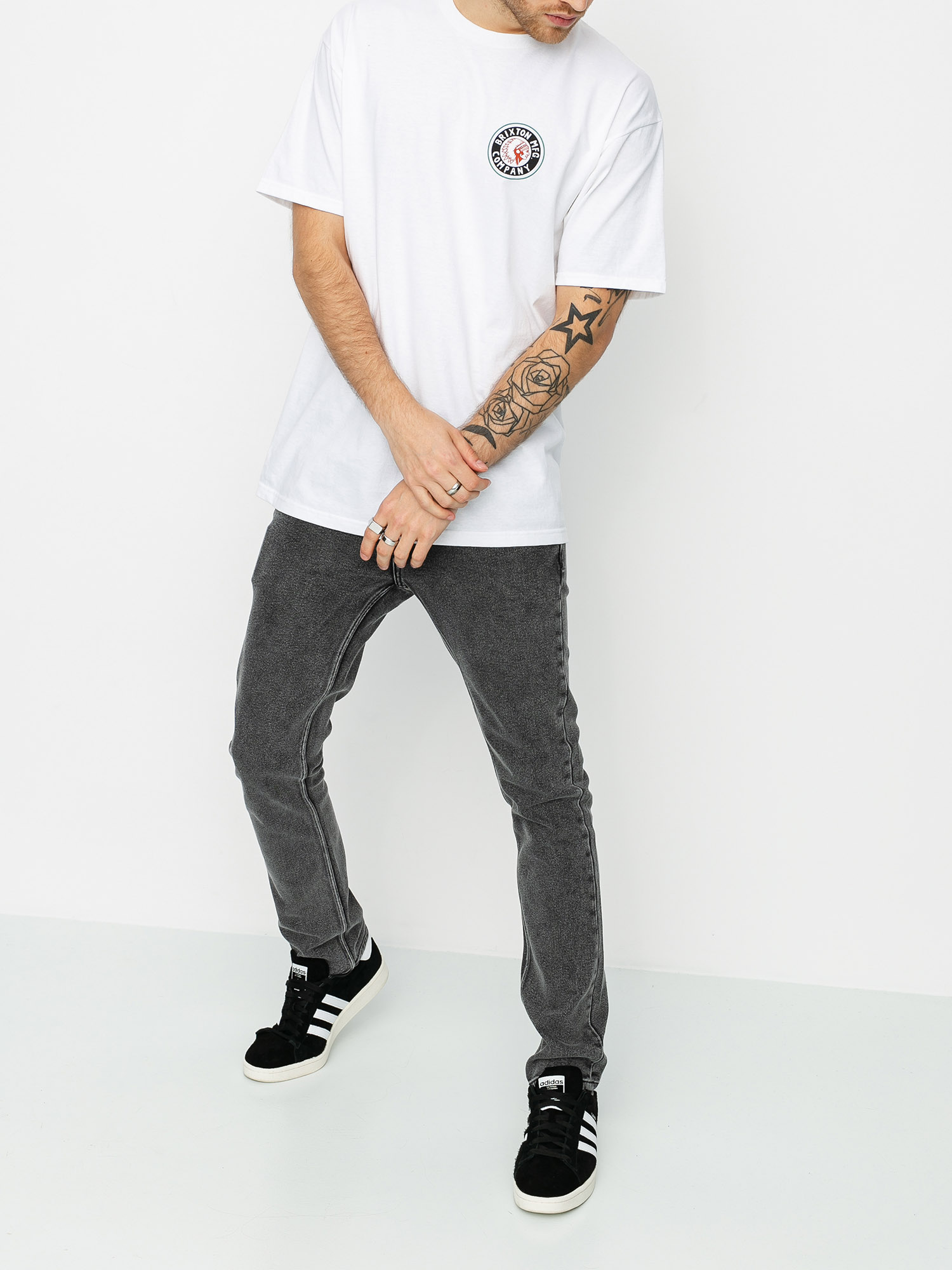 Kalhoty Volcom Vorta Denim (light acid black)