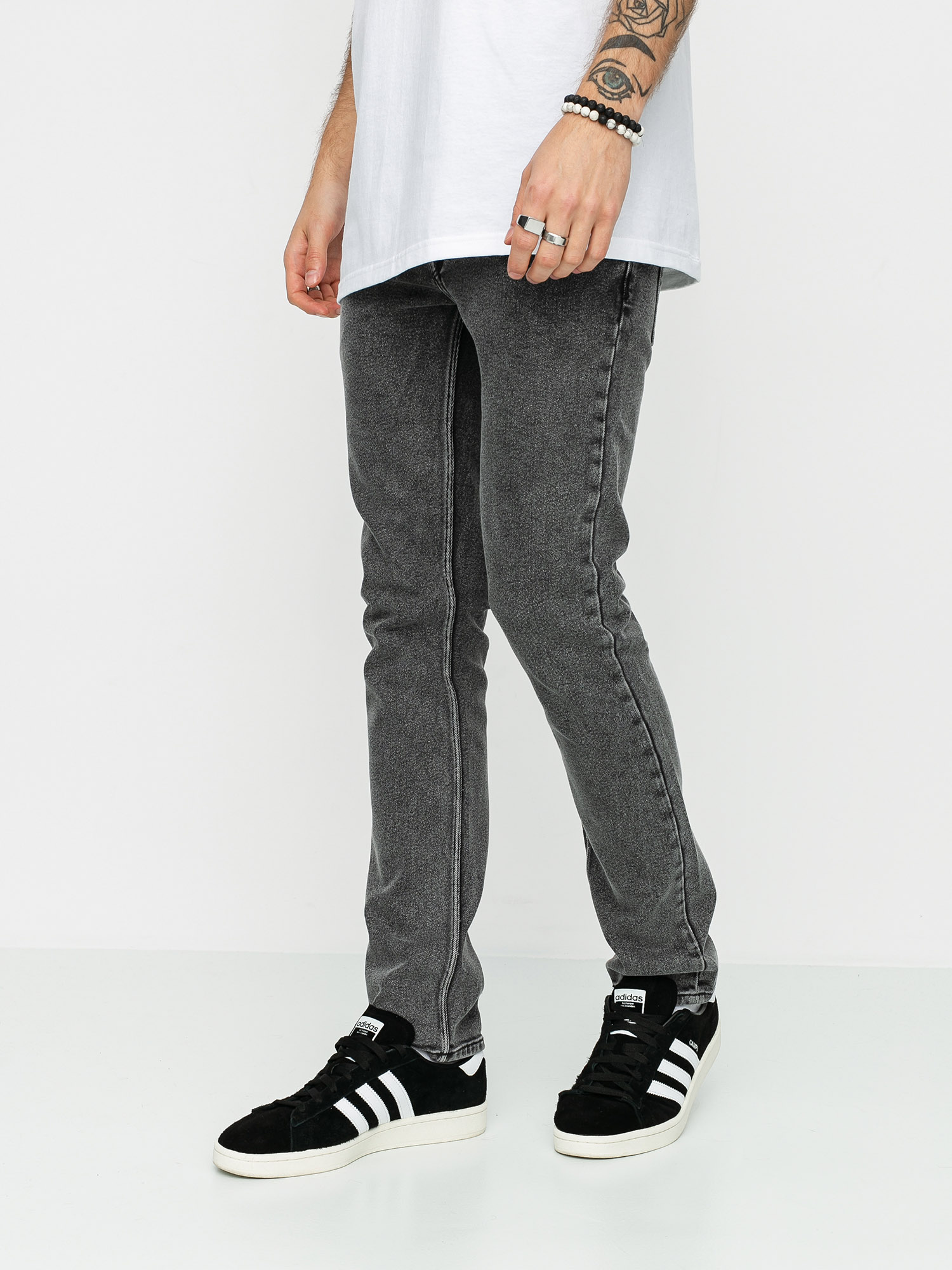 Kalhoty Volcom Vorta Denim (light acid black)