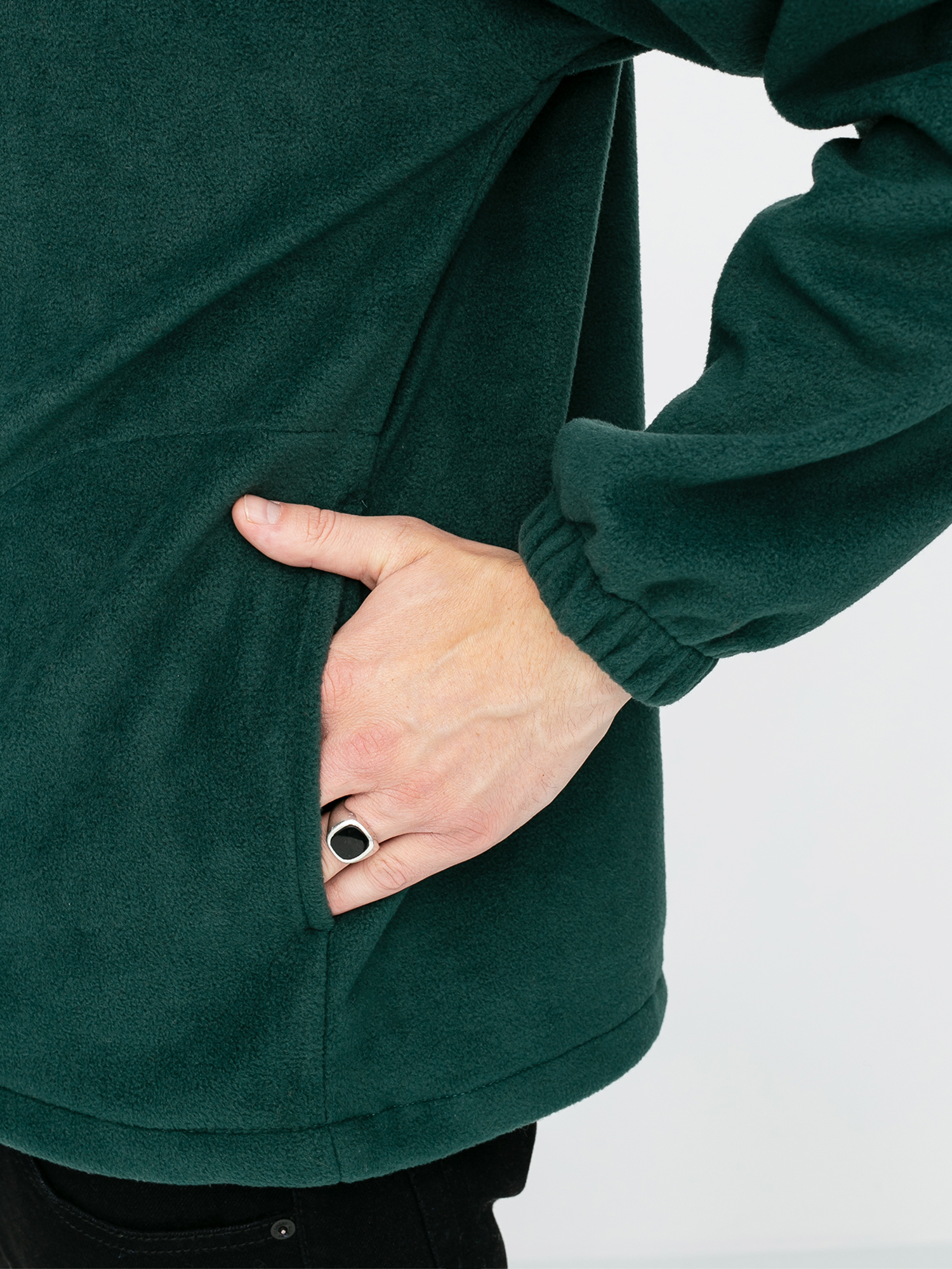 Mikina Sour Solution Spothunter Fleece (forest green)