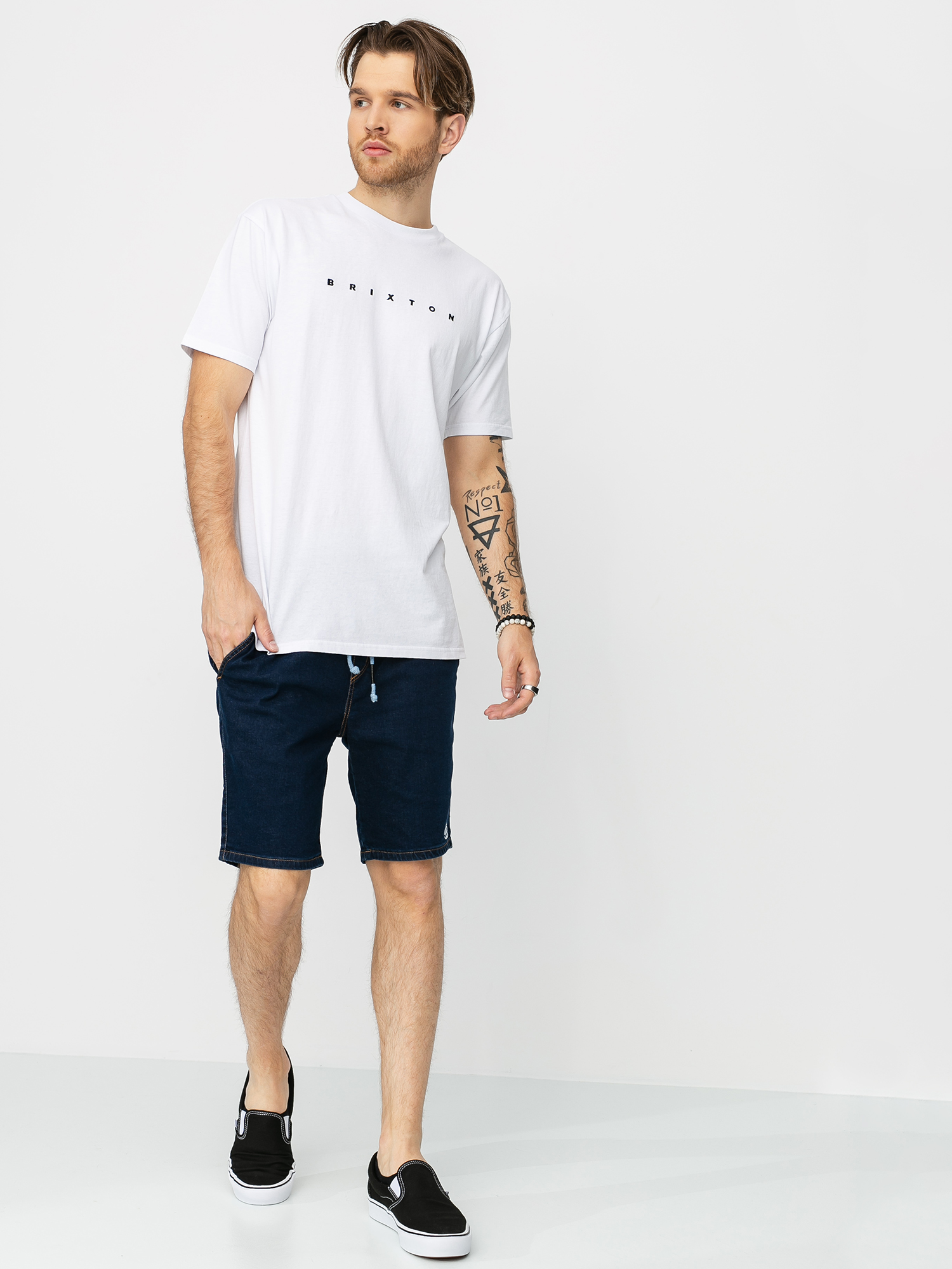 Kraťasy Elade Jogger Shorts (blue denim dark)