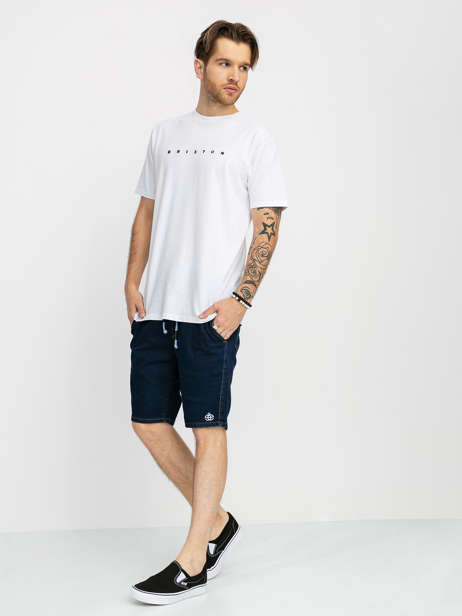 Kraťasy Elade Jogger Shorts (blue denim dark)