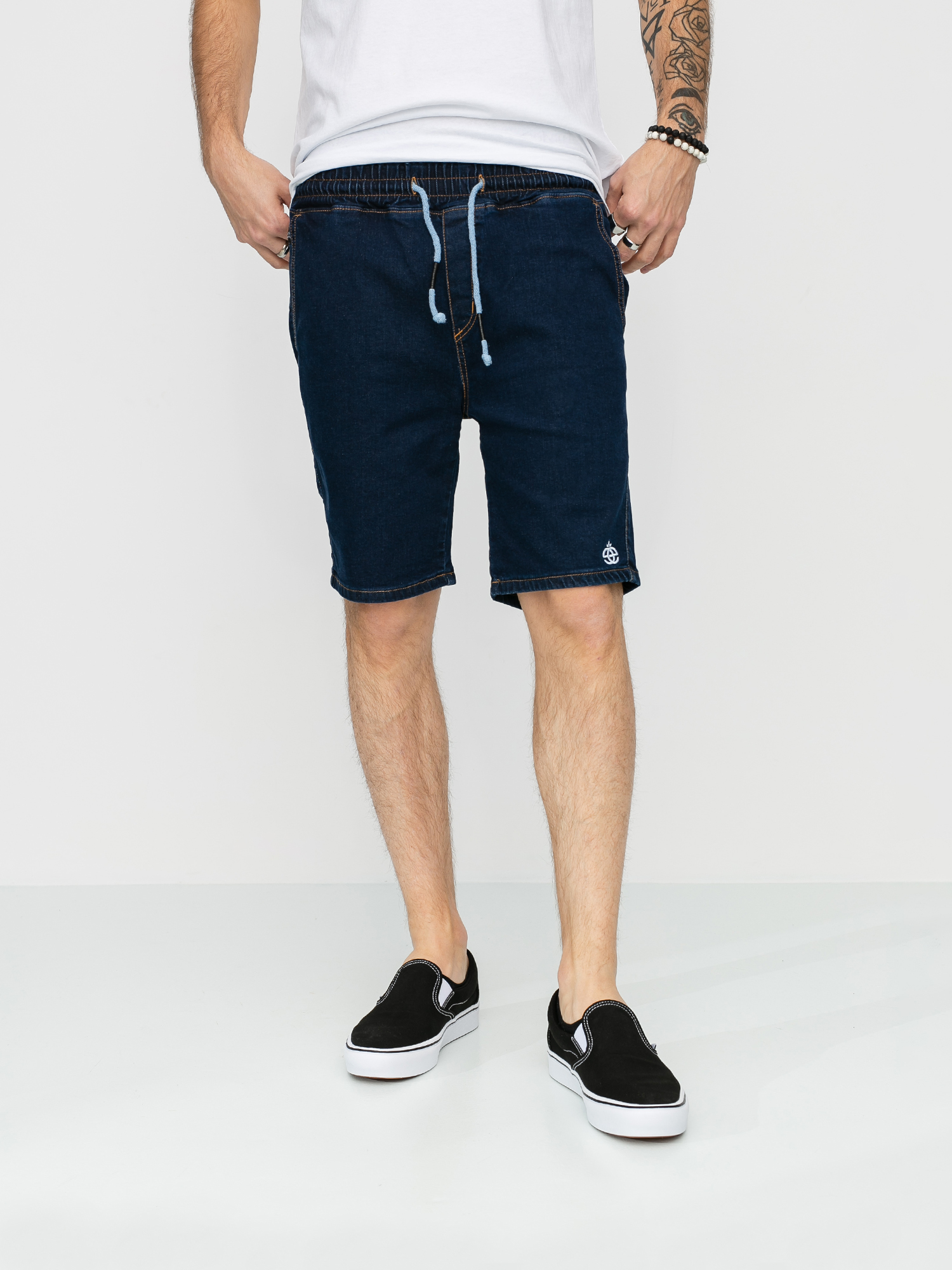 Kraťasy Elade Jogger Shorts (blue denim dark)