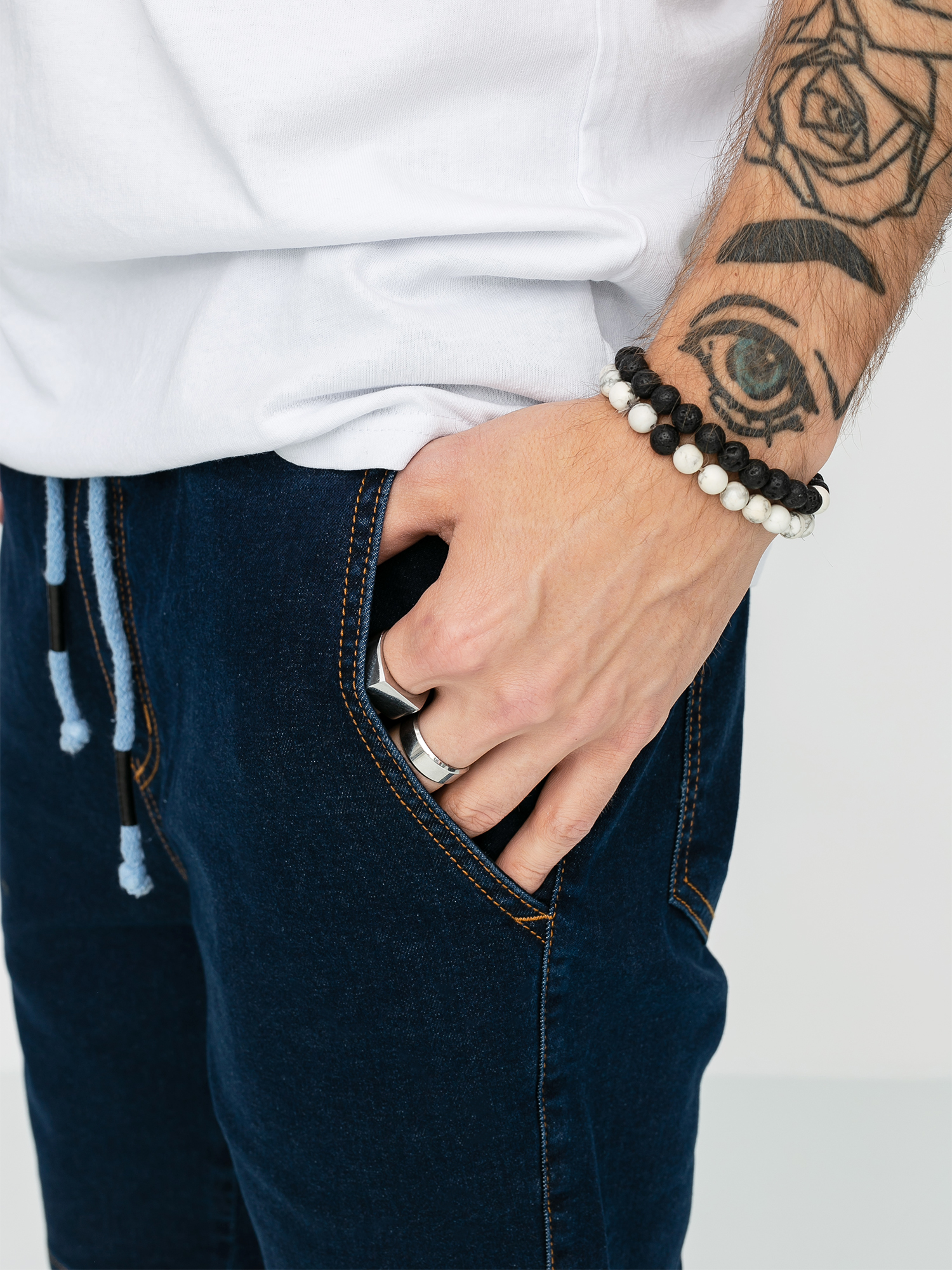 Kraťasy Elade Jogger Shorts (blue denim dark)