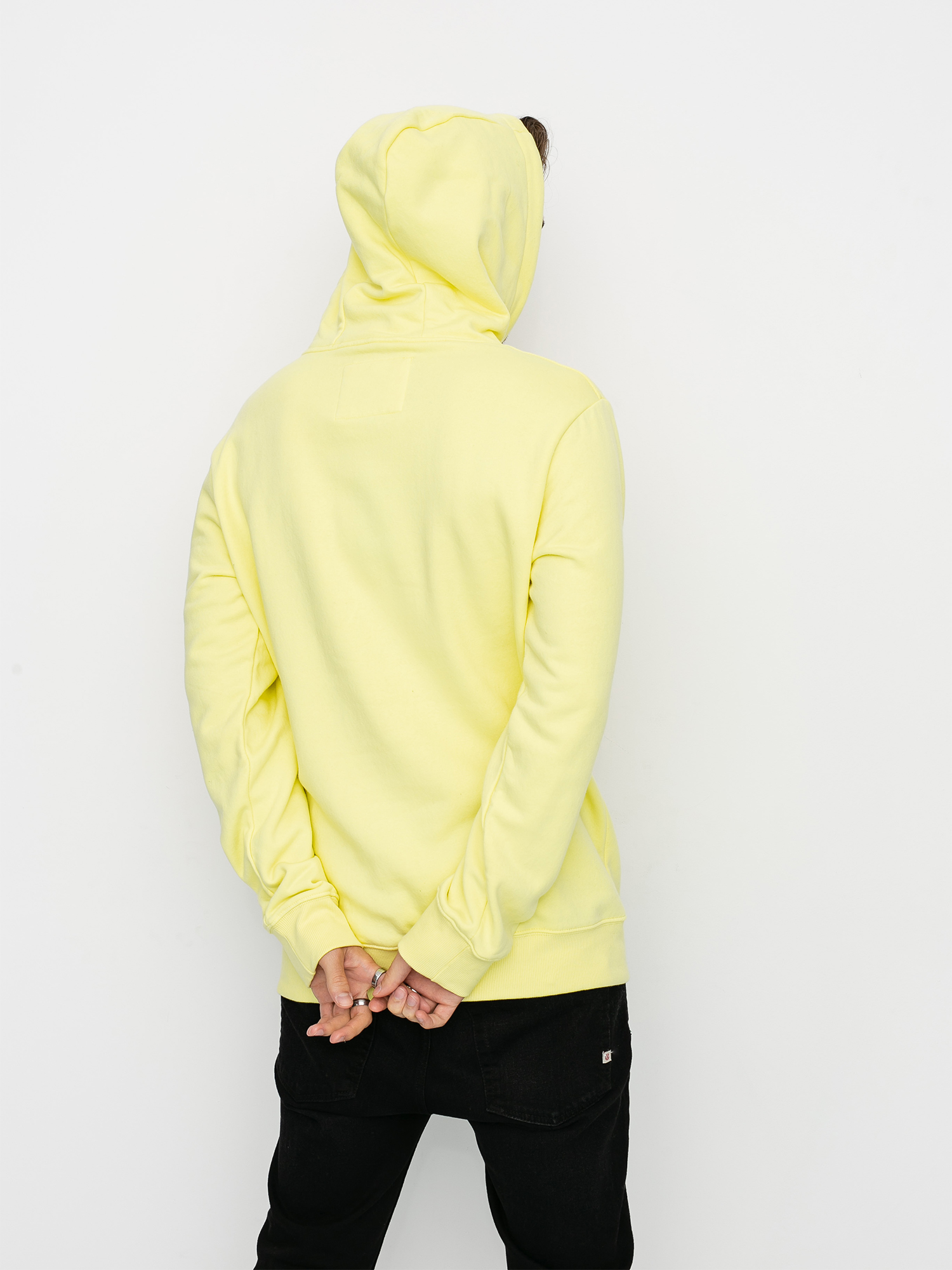 Mikina s kapucí Quiksilver Comp Logo Screen HD (charlock)