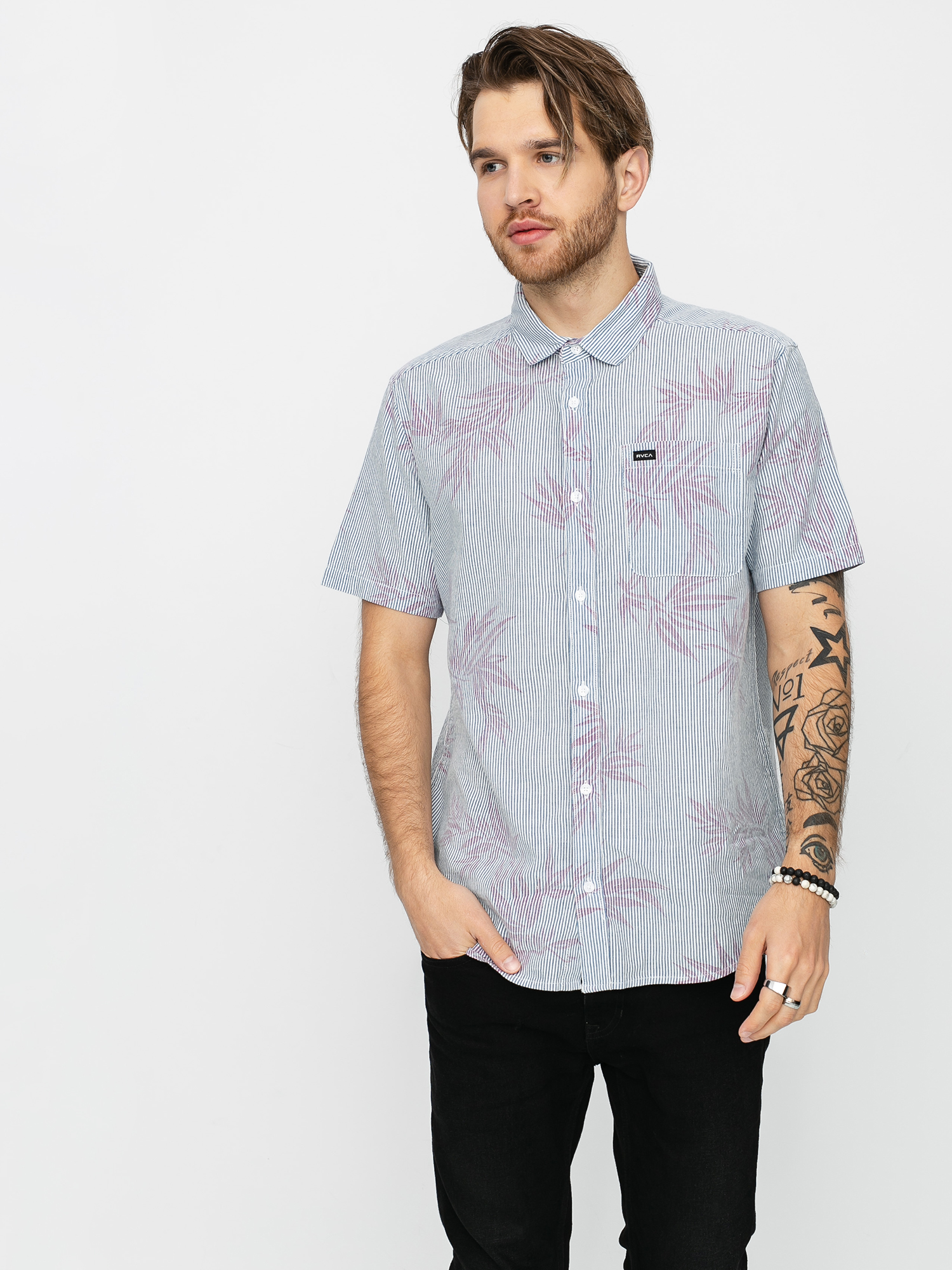 Košile RVCA Richmond (nautical blue)