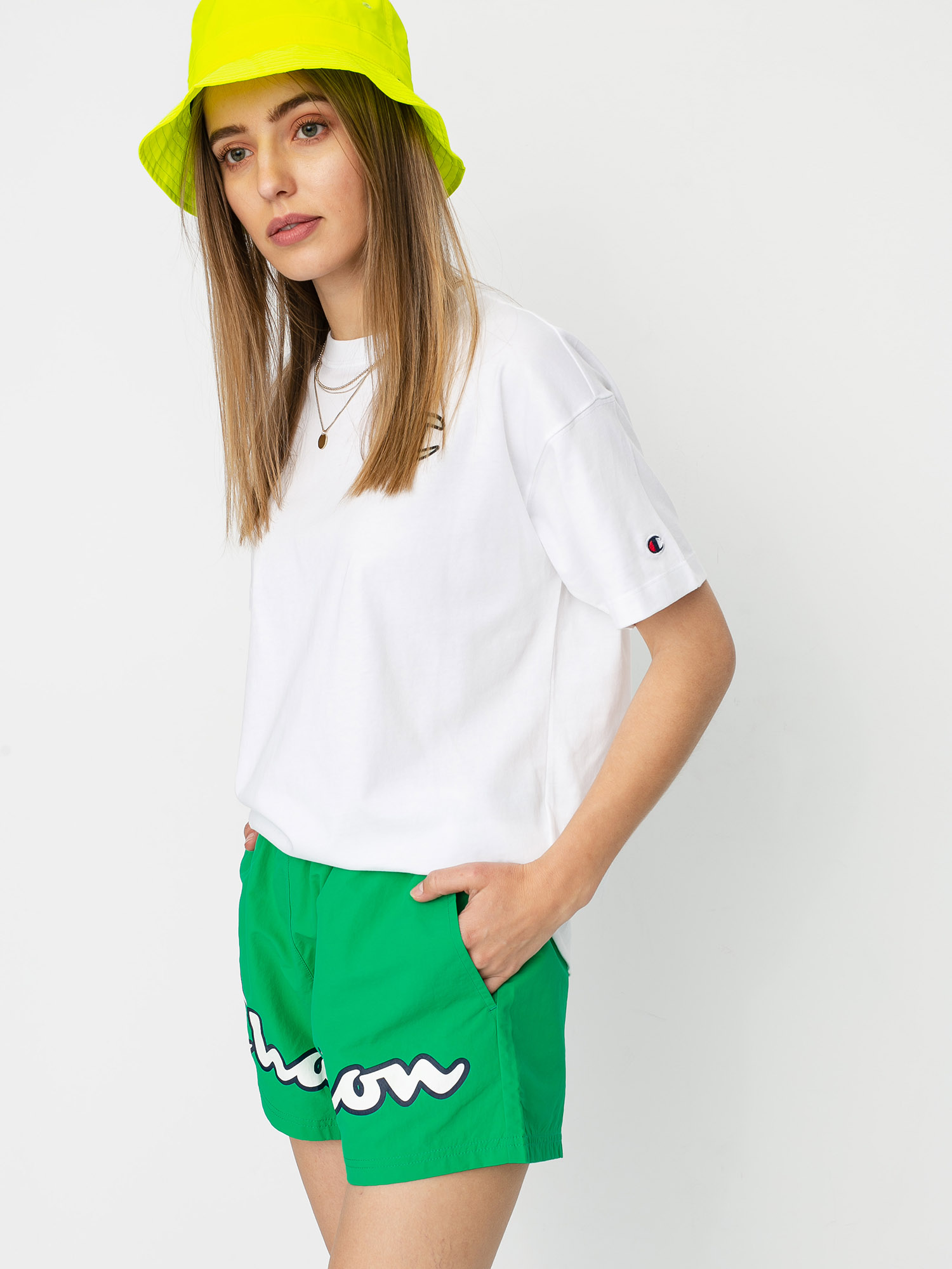 Tričko Champion Maxi 112651 Wmn (wht)