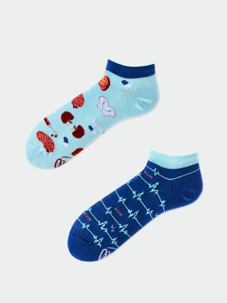 Ponožky Many Mornings Dr Sock Low (blue/navy)